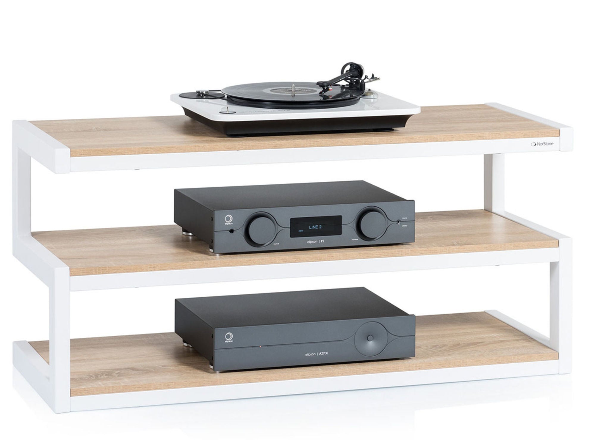 NORSTONE ESSE AV Blanc/ Chêne lifestyle