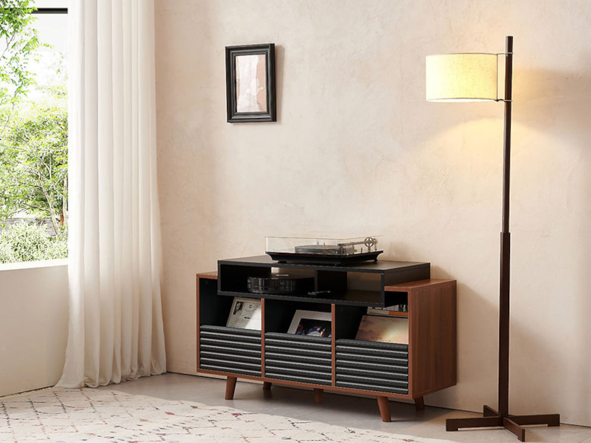 Norstone Oslo Vinyl 1200 Noir Satin/Noyer lifestyle