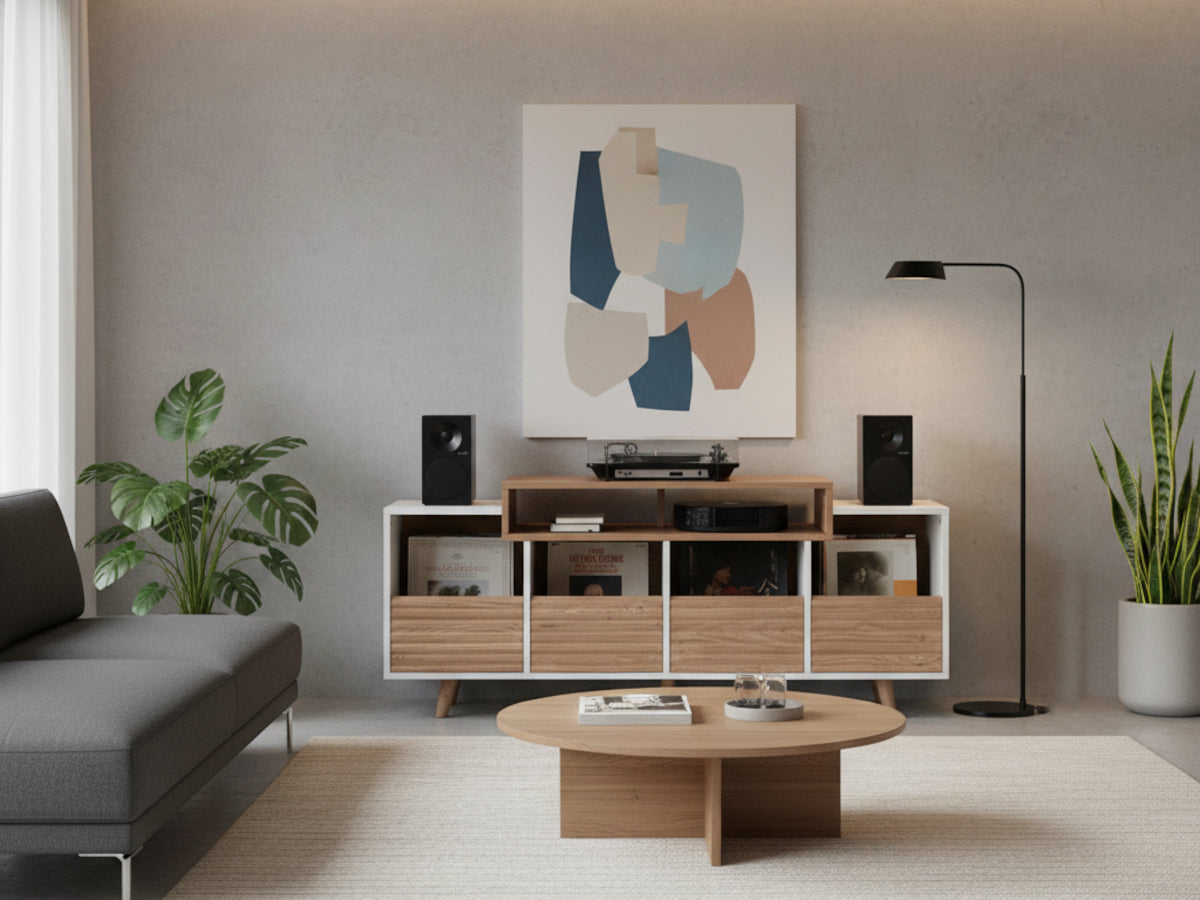 NORSTONE OSLO VINYL 1600 Blanc/Chêne clair lifestyle 2