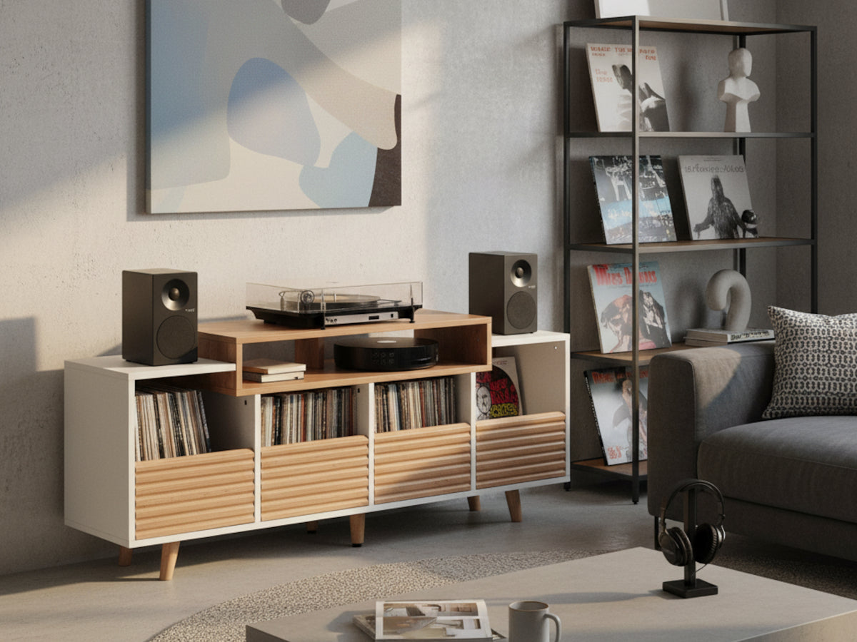 NORSTONE OSLO VINYL 1600 Blanc/Chêne clair lifestyle 3