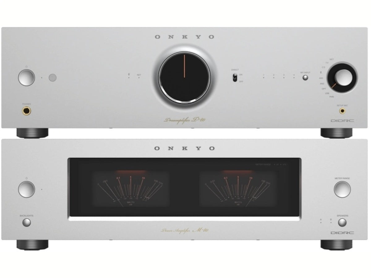 ONKYO ICON P80 + ICON M80 Silver