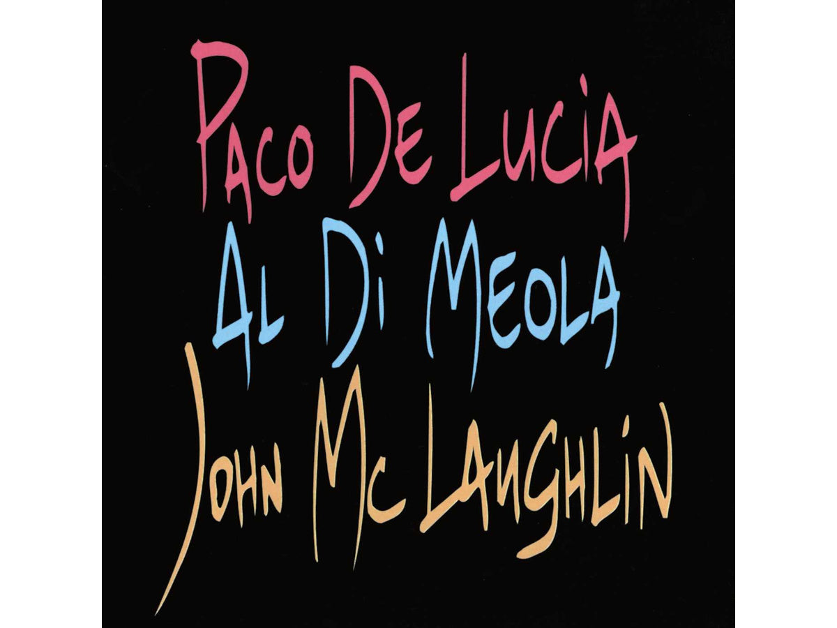 PACO DE LUCÍA, AL DI MEOLA, JOHN MCLAUGHLIN (BLUE)