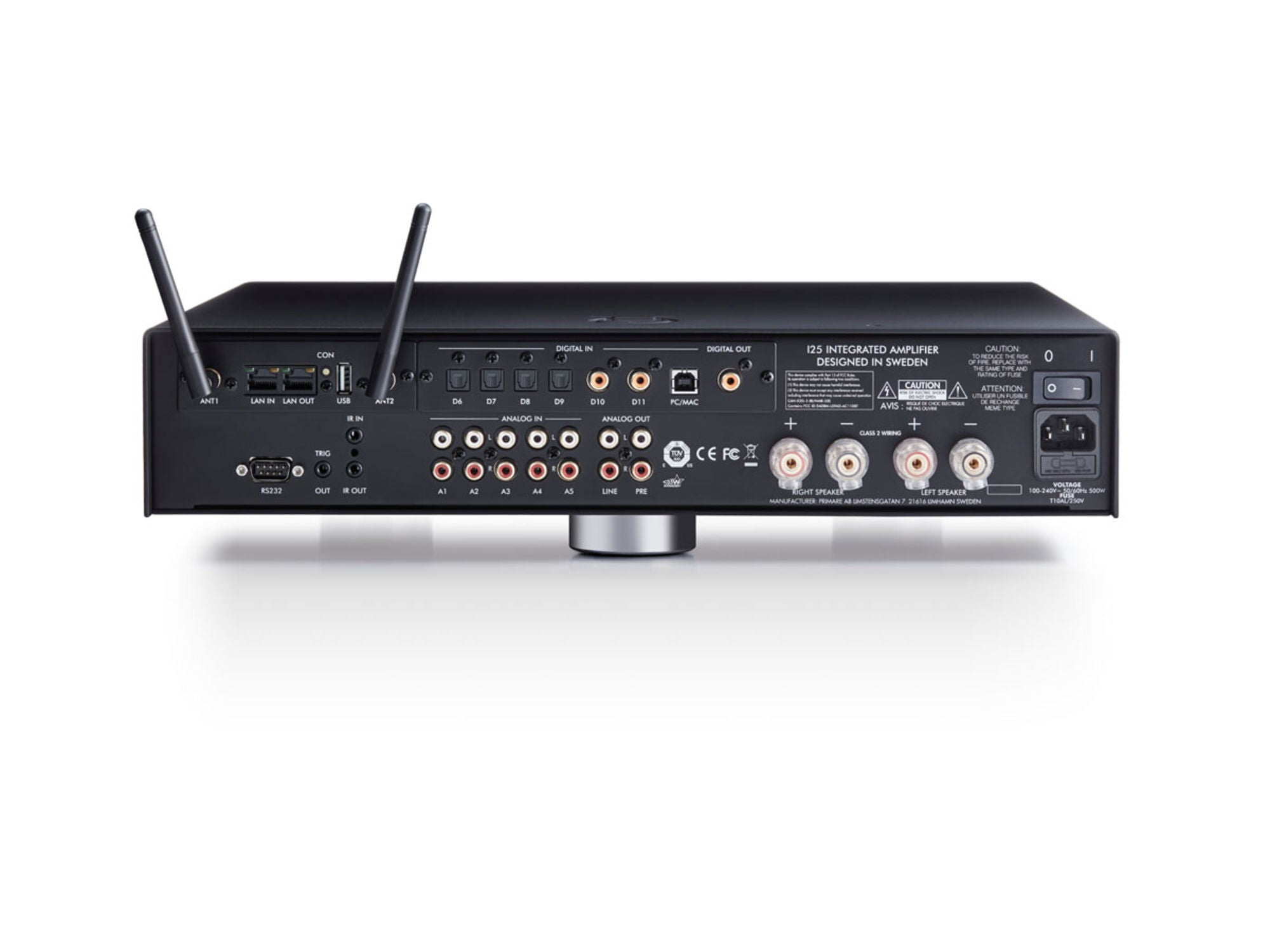 PRIMARE I25 Prisma DM36 Black connectique