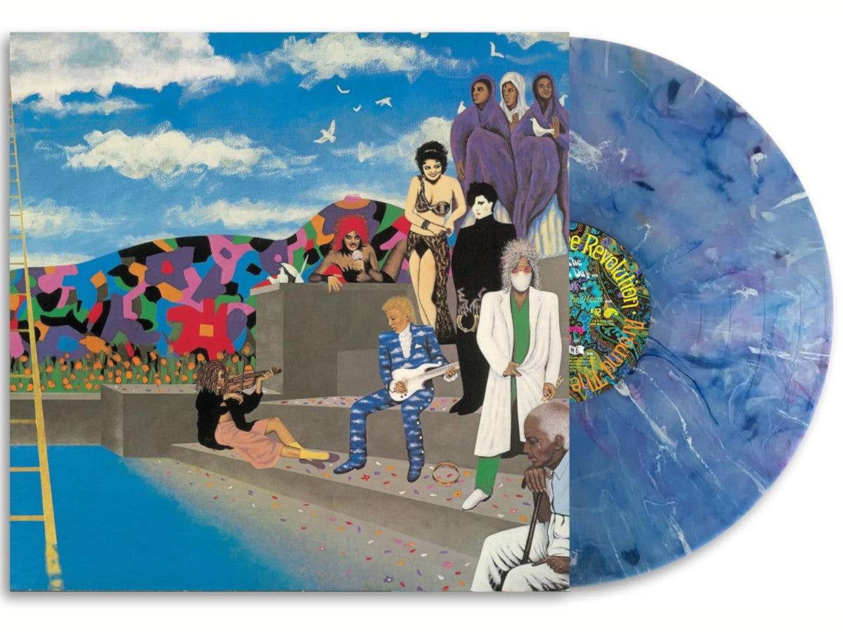 PRINCE - AROUND THE WORLD IN A DAY BLUE LP