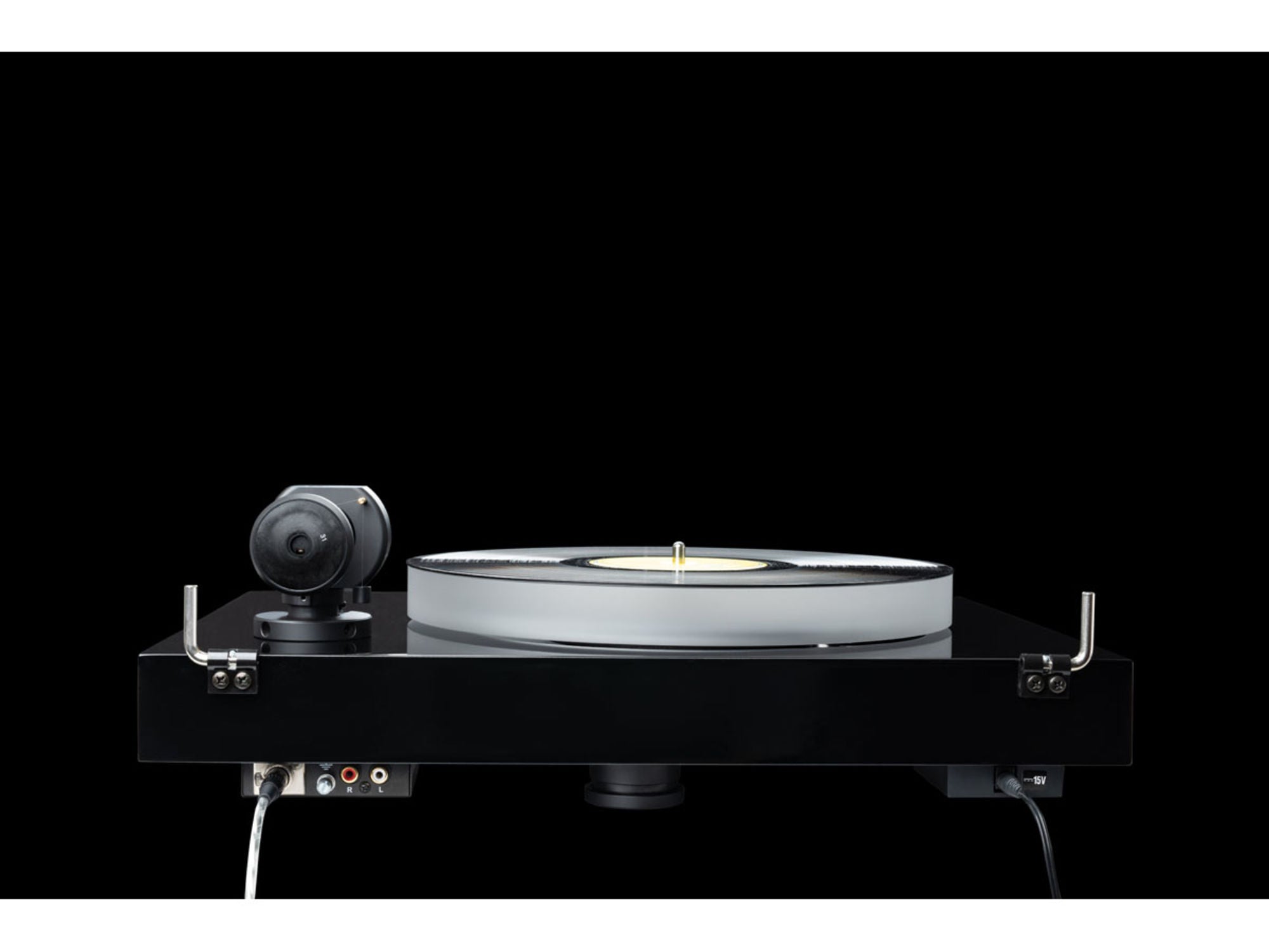 PROJECT X2 B Noir Satin (avec MC Ortofon Quintet Red) connectique