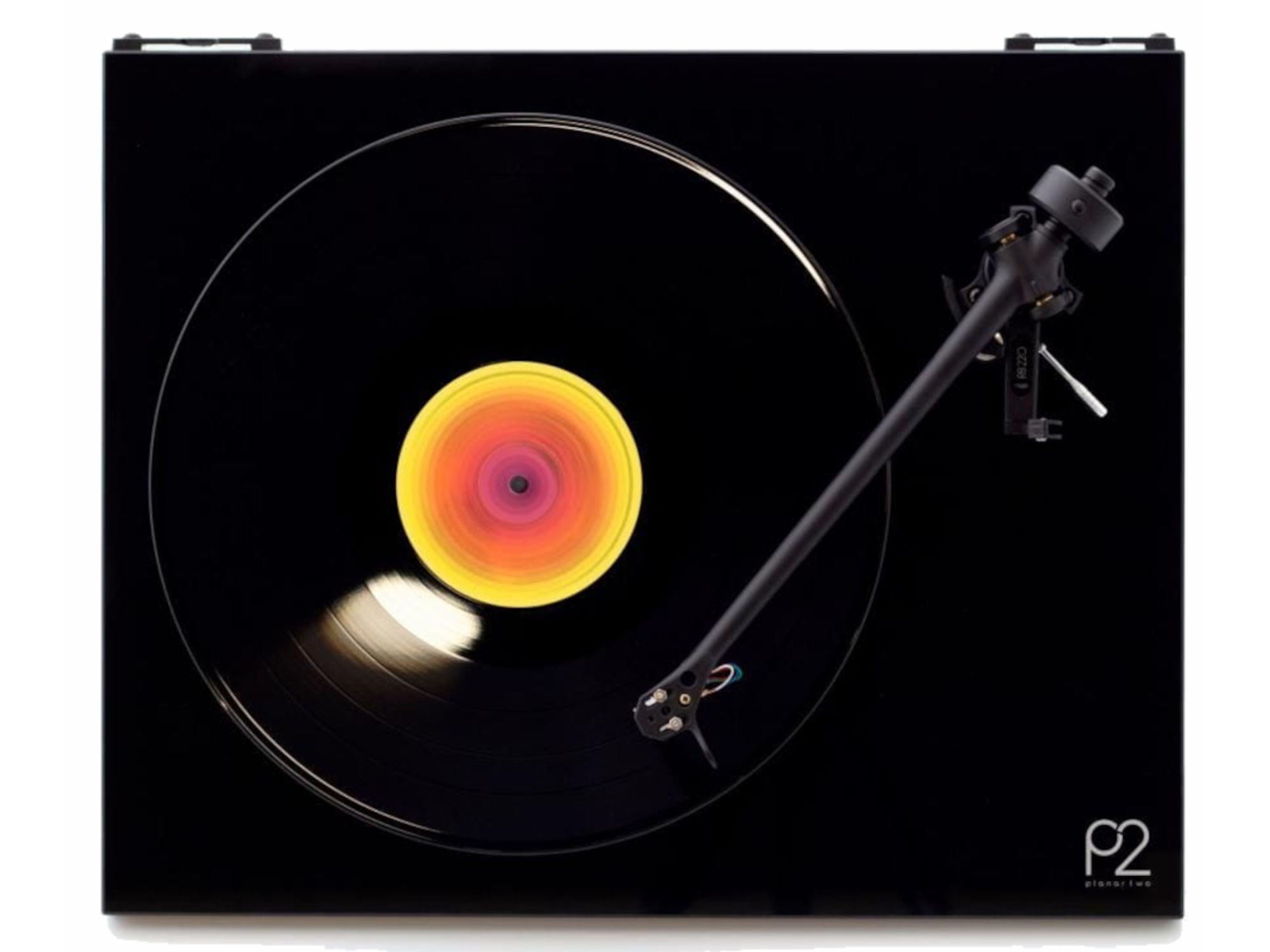 REGA PLANAR 2 Noir + Cellule ND3 dessus