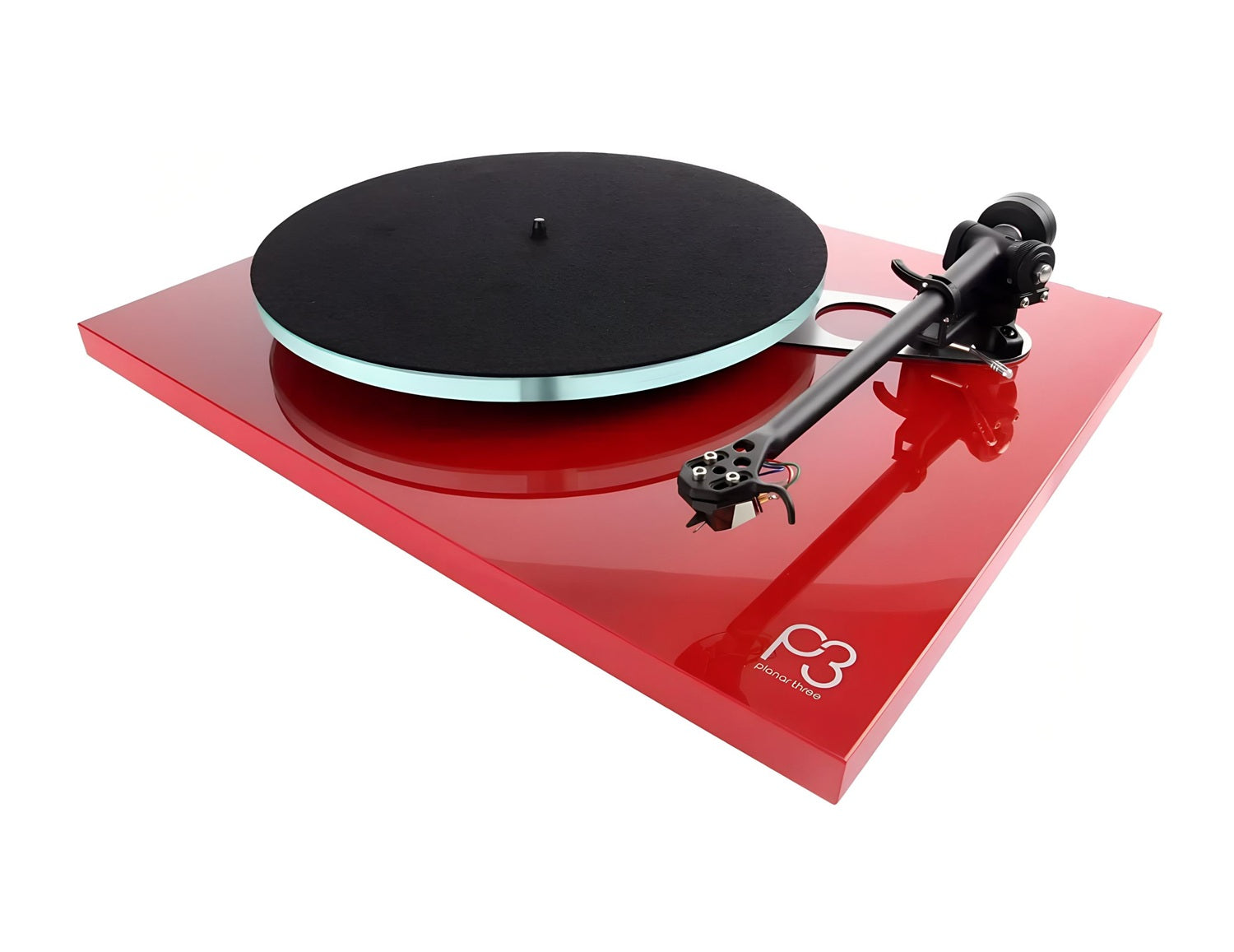 REGA PLANAR 3 (sans cellule) rouge brillant