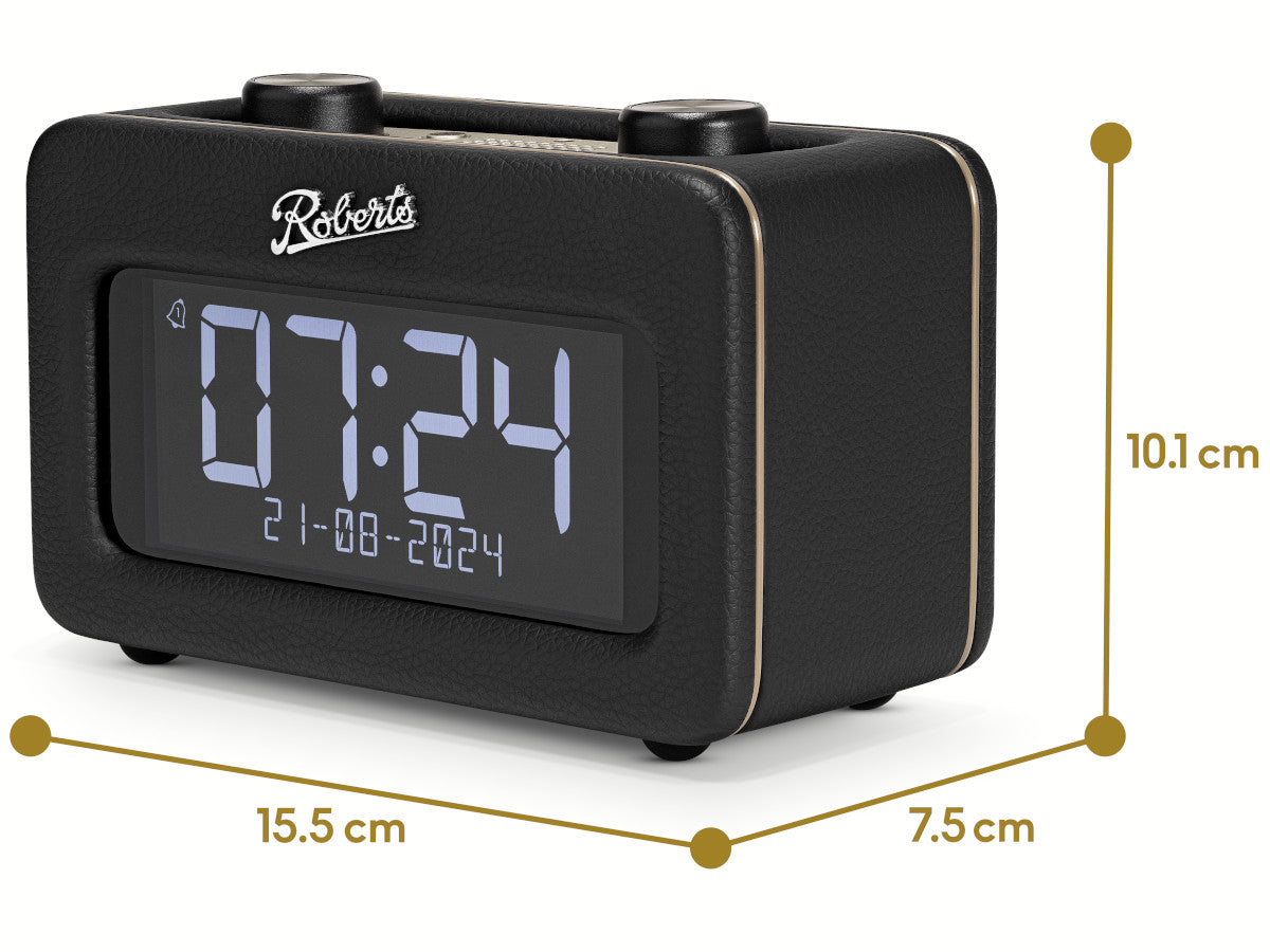 Roberts Revival Rest Noir dimensions