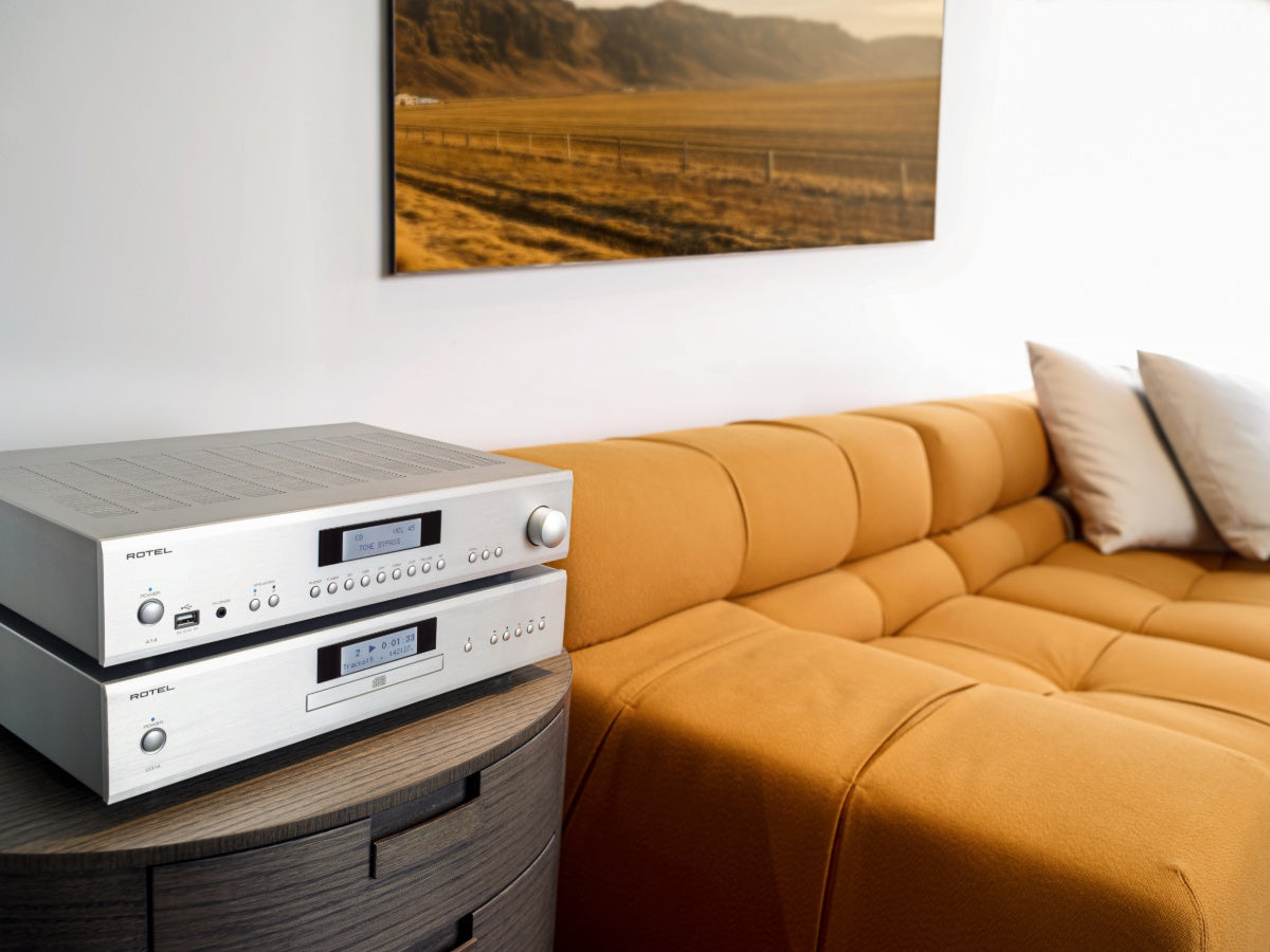 ROTEL CD14 MKII Argent