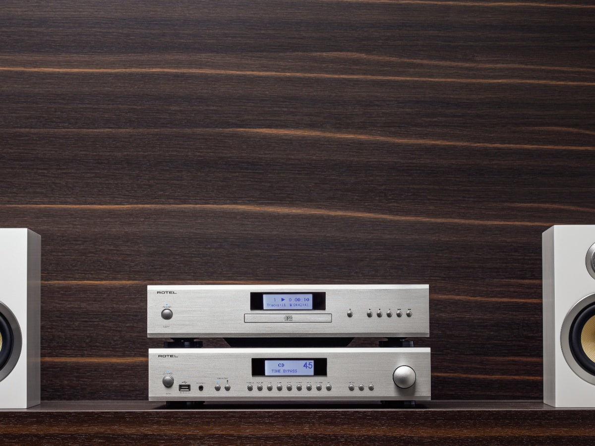 ROTEL CD14 MKII Argent
