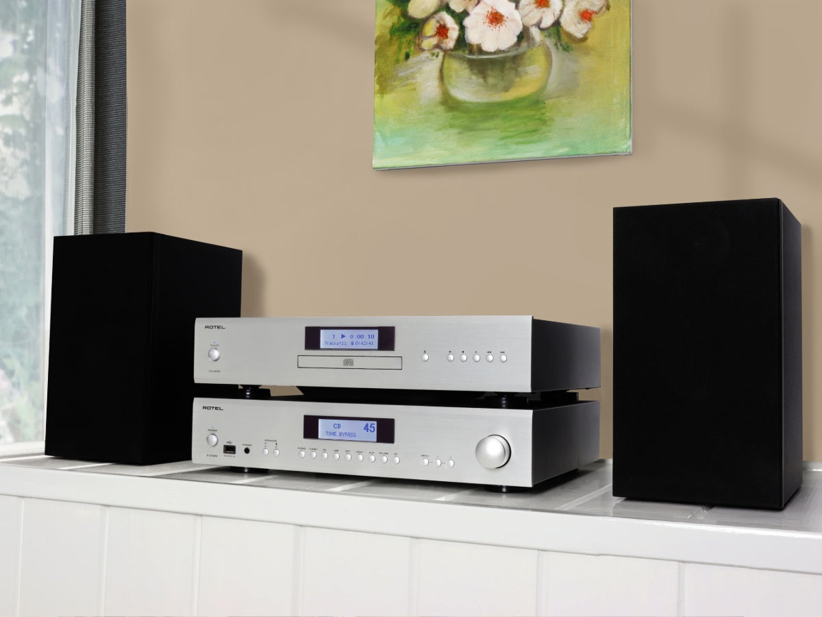 ROTEL CD14 MKII Argent