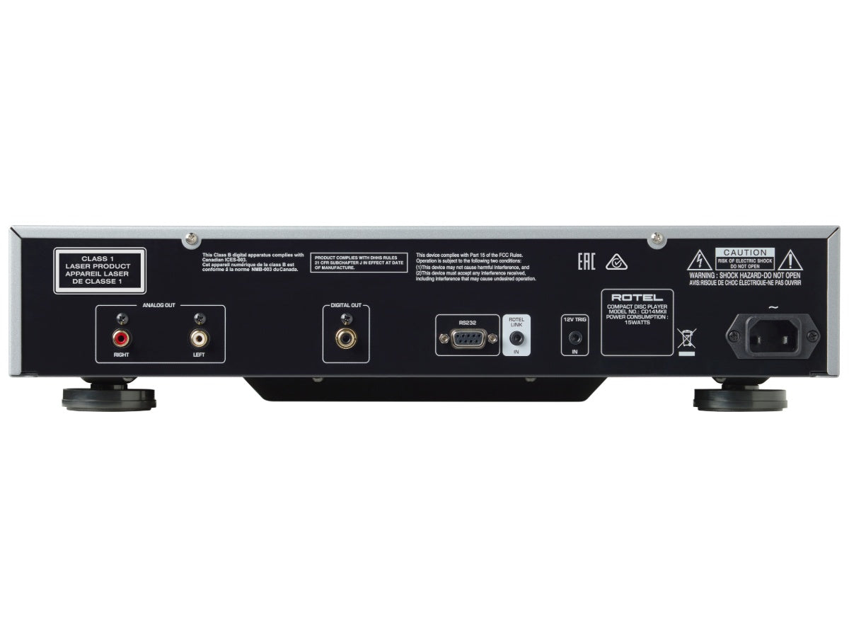 ROTEL CD14 MKII Argent
