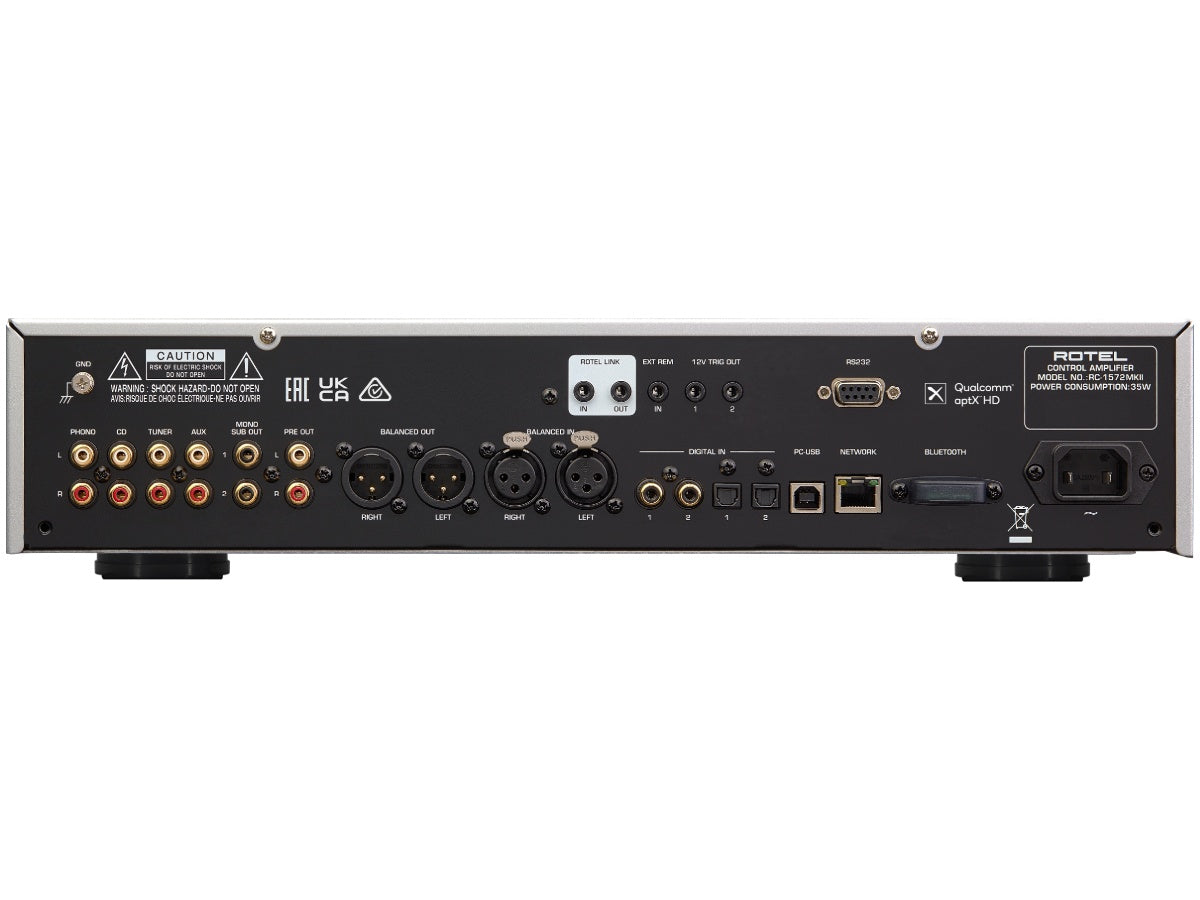 ROTEL RC-1572 MKII Argent