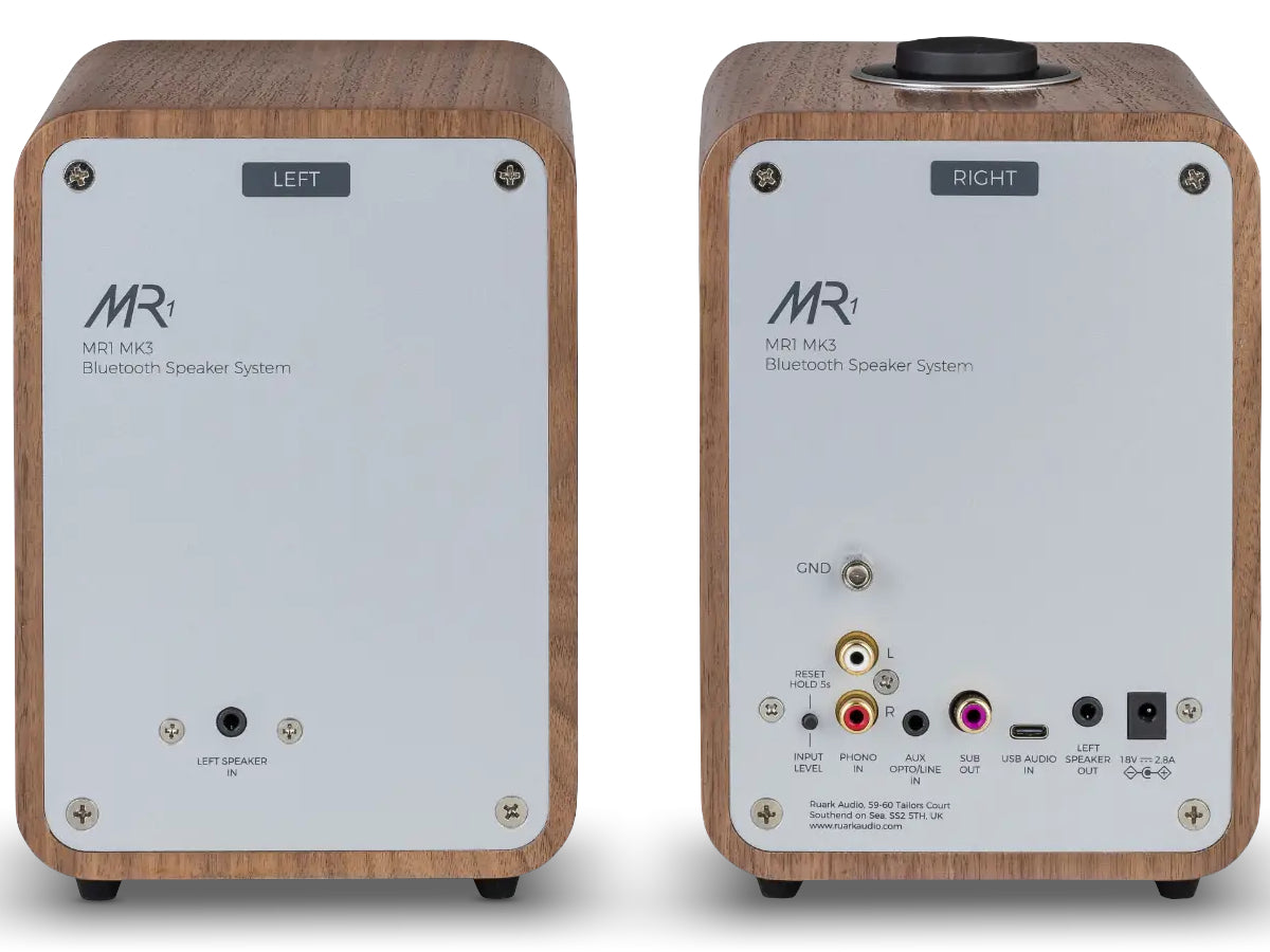 Ruark mr1 mk3 Noyer connectique