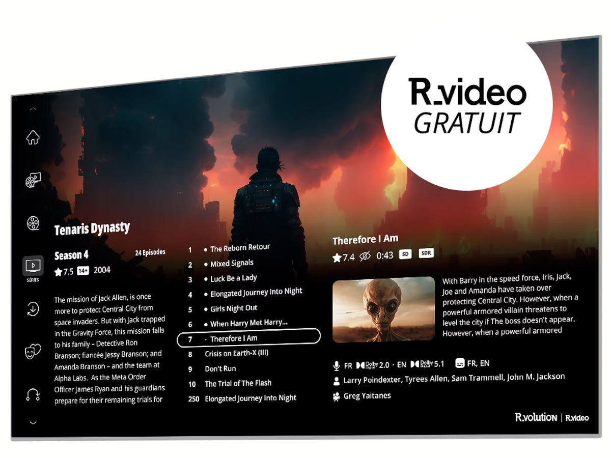 R_VOLUTION PlayerPro 8K TV