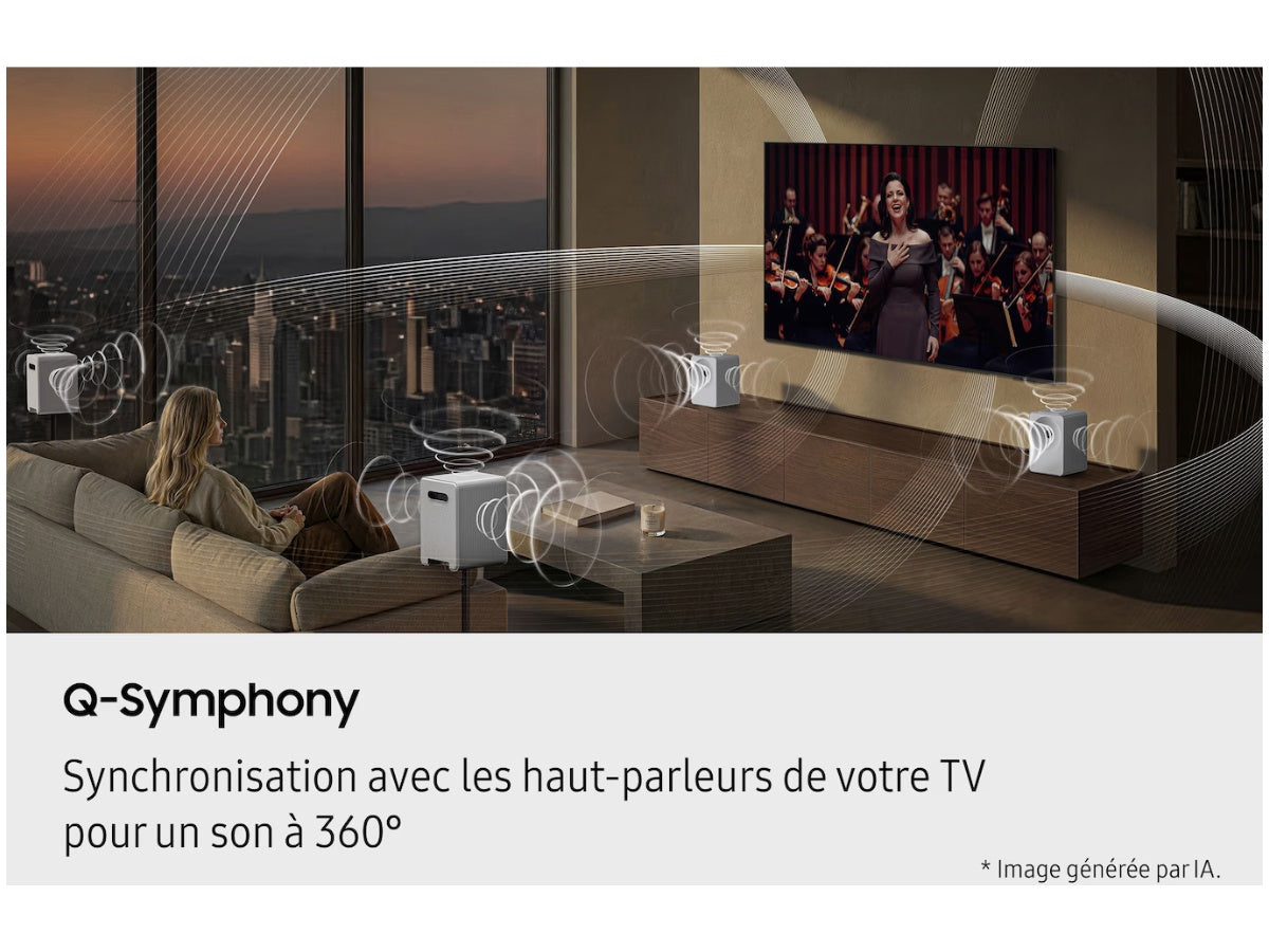 Samsung Music Studio 7 Blanc (HW-LS71H)