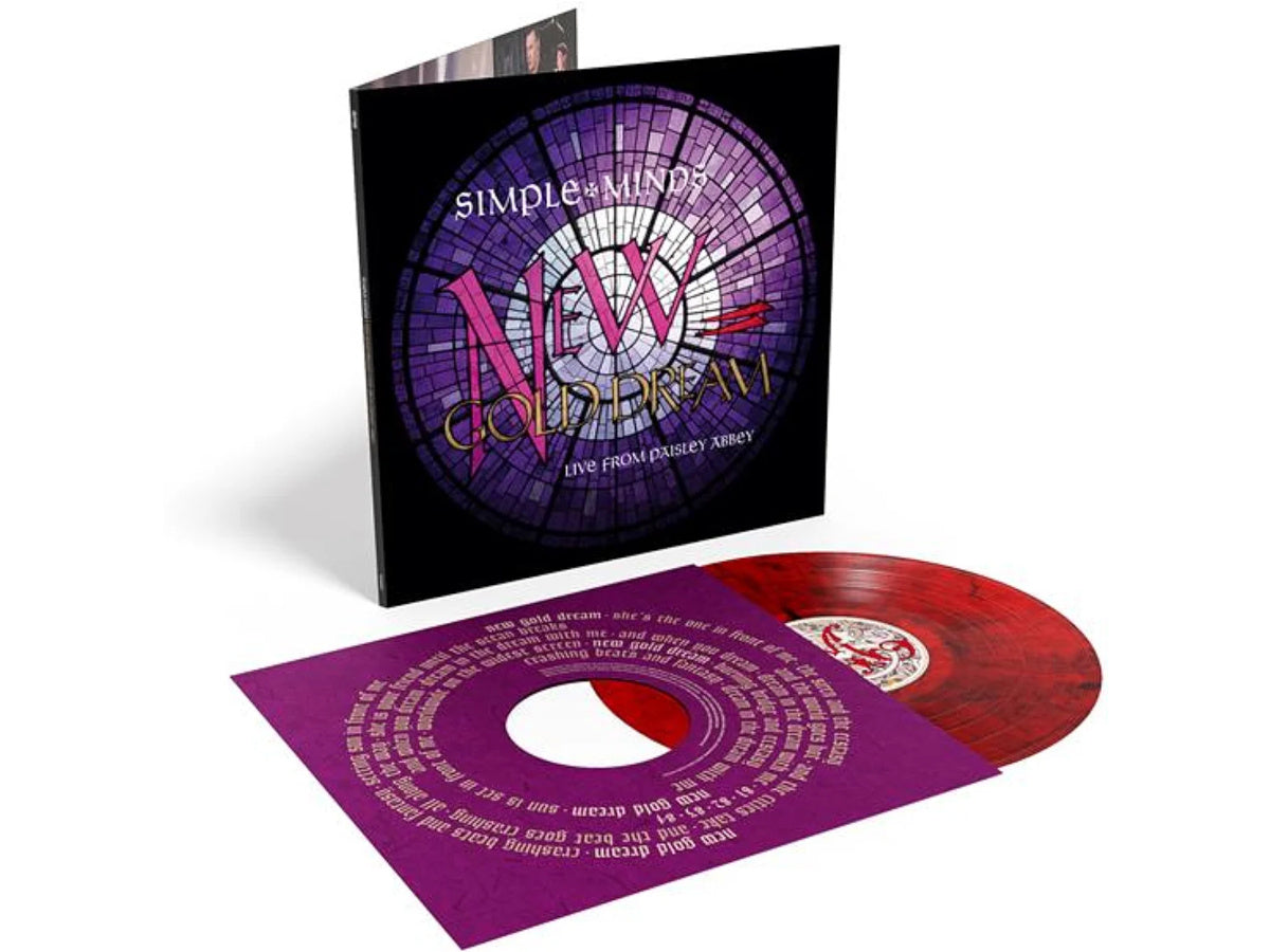 SIMPLE MINDS - NEW GOLD DREAM LIVE (RED)