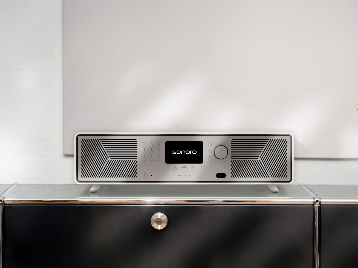 Sonoro Avaton Blanc Mat Argent lifestyle