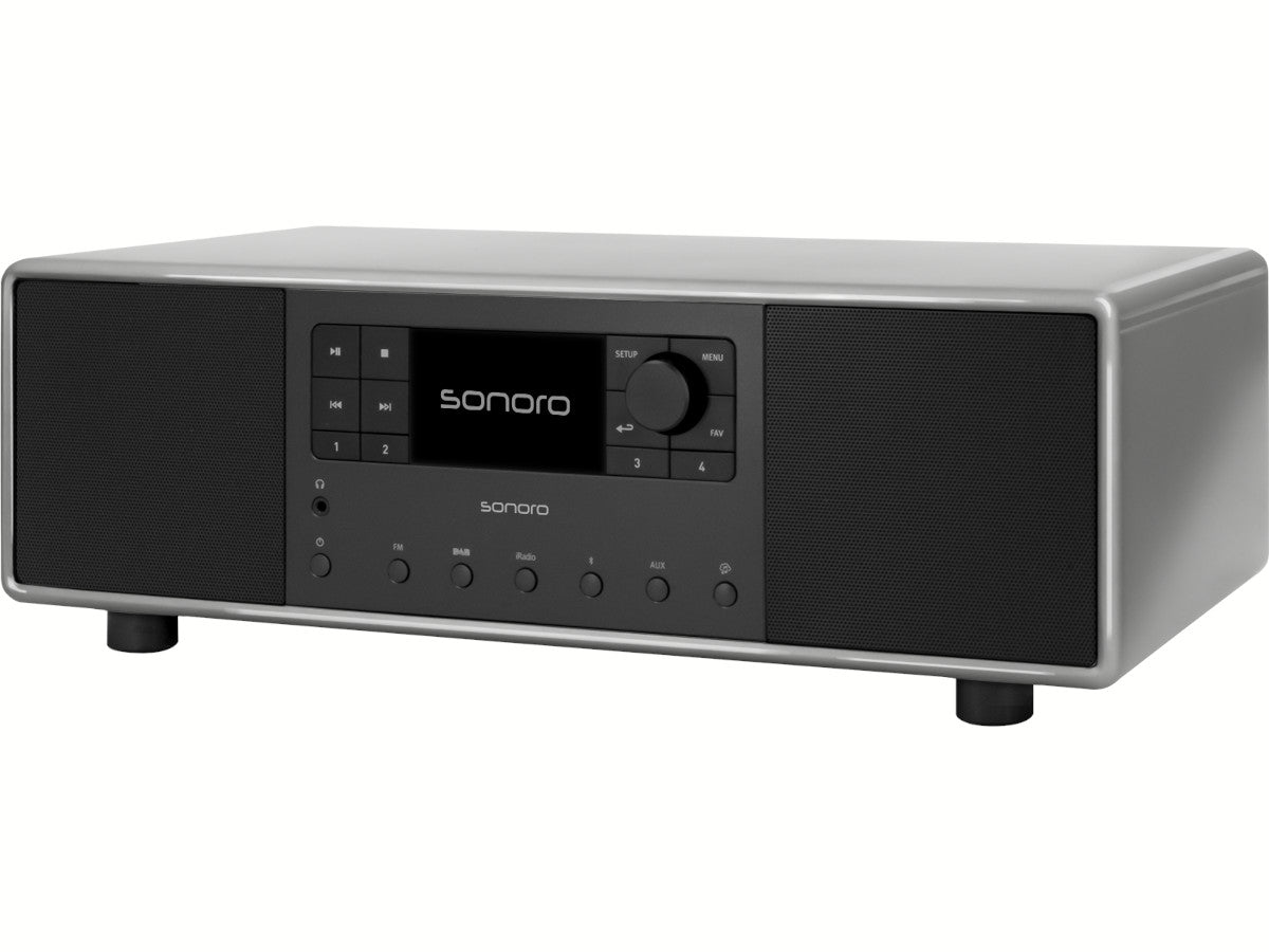 Sonoro Primus Greystone Brillant - Noir face avant