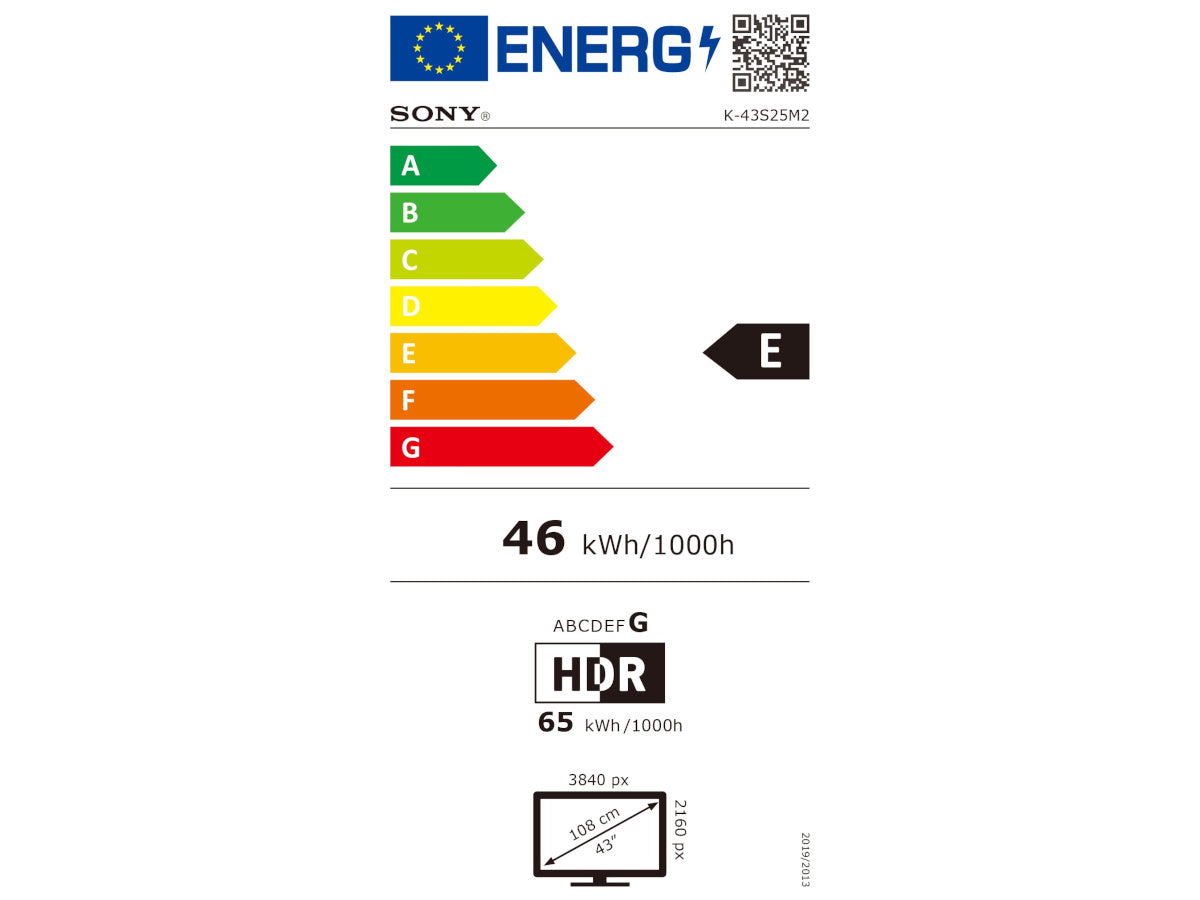 SONY 43 BRAVIA 2 II (K43S25M2PB)