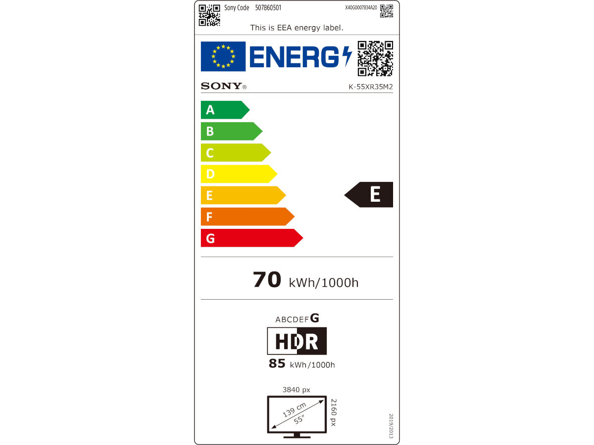SONY 55 BRAVIA 3 II (K55XR35M2PB)