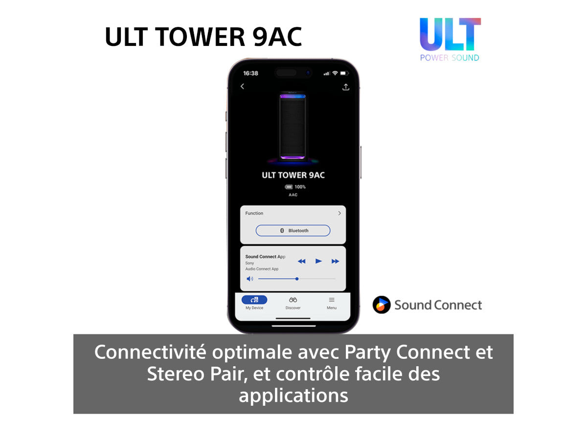 SONY ULT TOWER 9AC