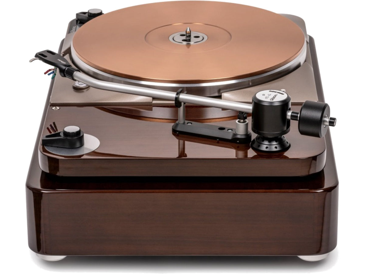 Thorens TD 124 DD Exclusive Noyer (côté)