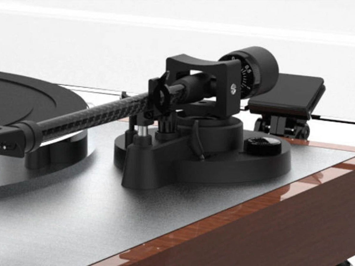 Thorens TD 402 DD Noyer (détail)