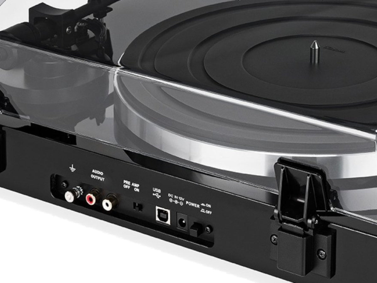 Thorens TD 202 Noir (détail)
