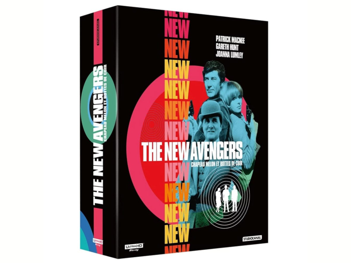 CHAPEAU MELON ET BOTTES DE CUIR (THE NEW AVENGERS) - 10 UHD 4K + LIVRET 64 PAGES + 32 PAGES DE COMICS THE NEW AVENGERS - COFFRET COLLECTOR EDITION LIMITEE