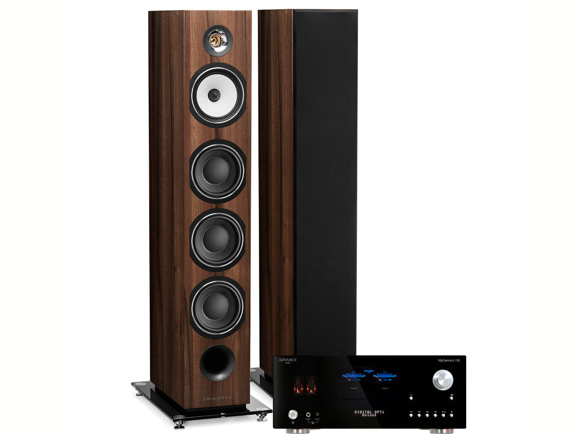 Pack TRIANGLE Australe EZ Chataignier - ADVANCE PARIS Myconnect 150 - TRIANGLE Symphony 2x3m - ADVANCE PARIS WTX500