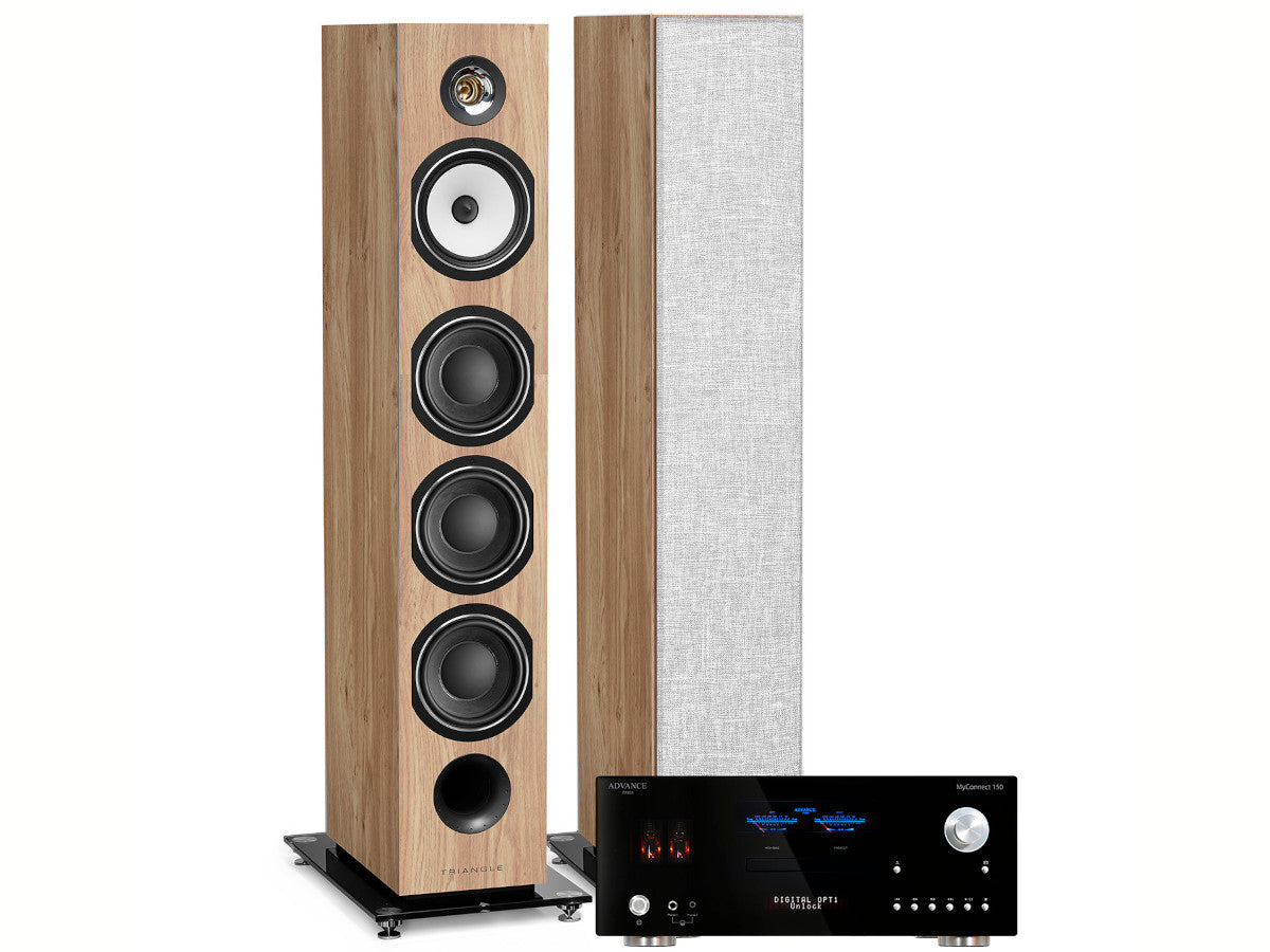Pack TRIANGLE Australe EZ Chene Clair - ADVANCE PARIS Myconnect 150 - TRIANGLE Symphony 2x3m - ADVANCE PARIS WTX500