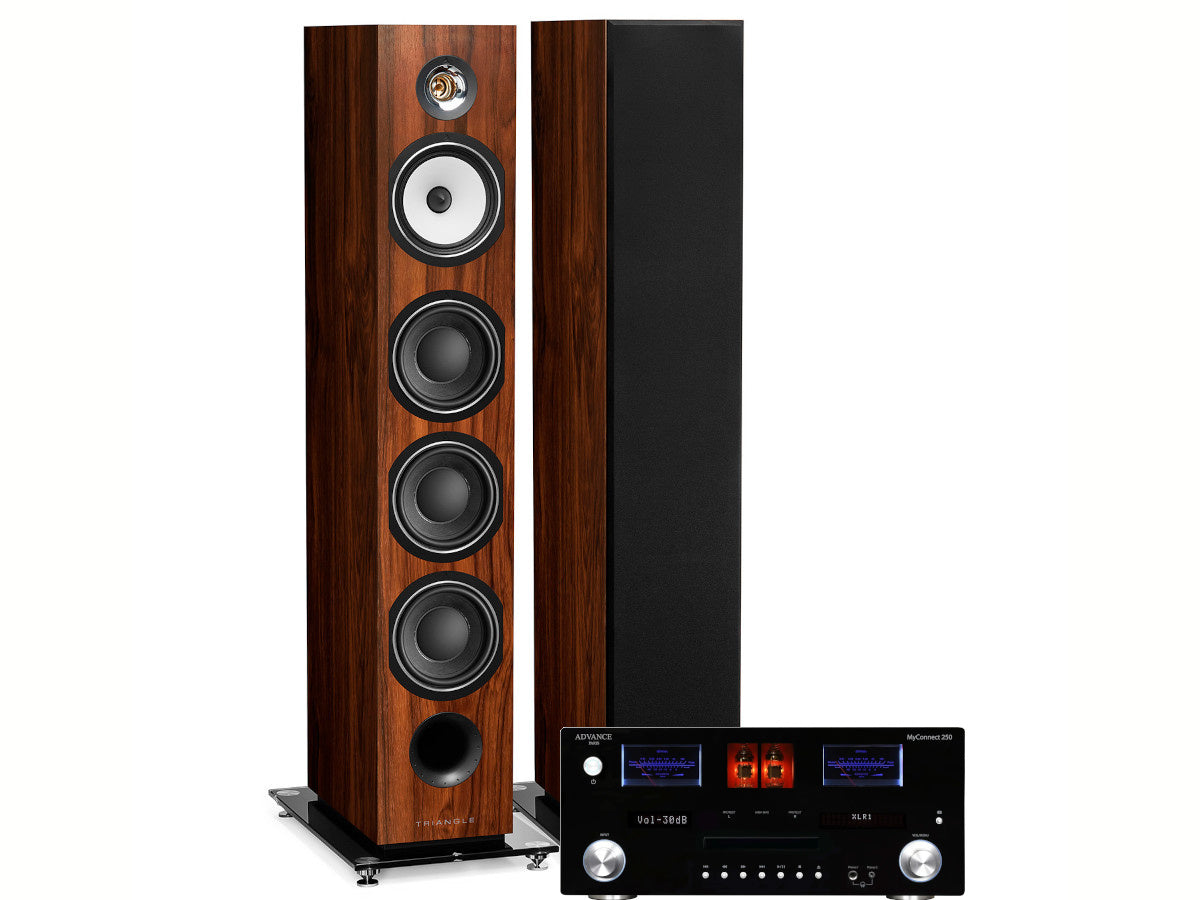 Pack TRIANGLE Australe EZ Teck - ADVANCE PARIS Myconnect 250 - TRIANGLE Symphony 2x3m - ADVANCE PARIS WTX500