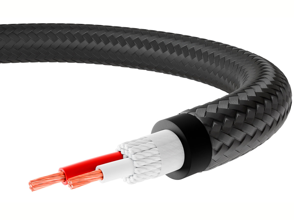 TRIANGLE BLACK Câble d'enceintes monté 3