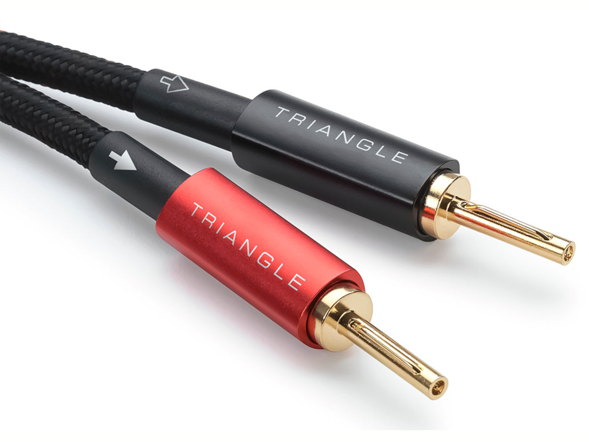 TRIANGLE BLACK Câble d'enceintes monté 4