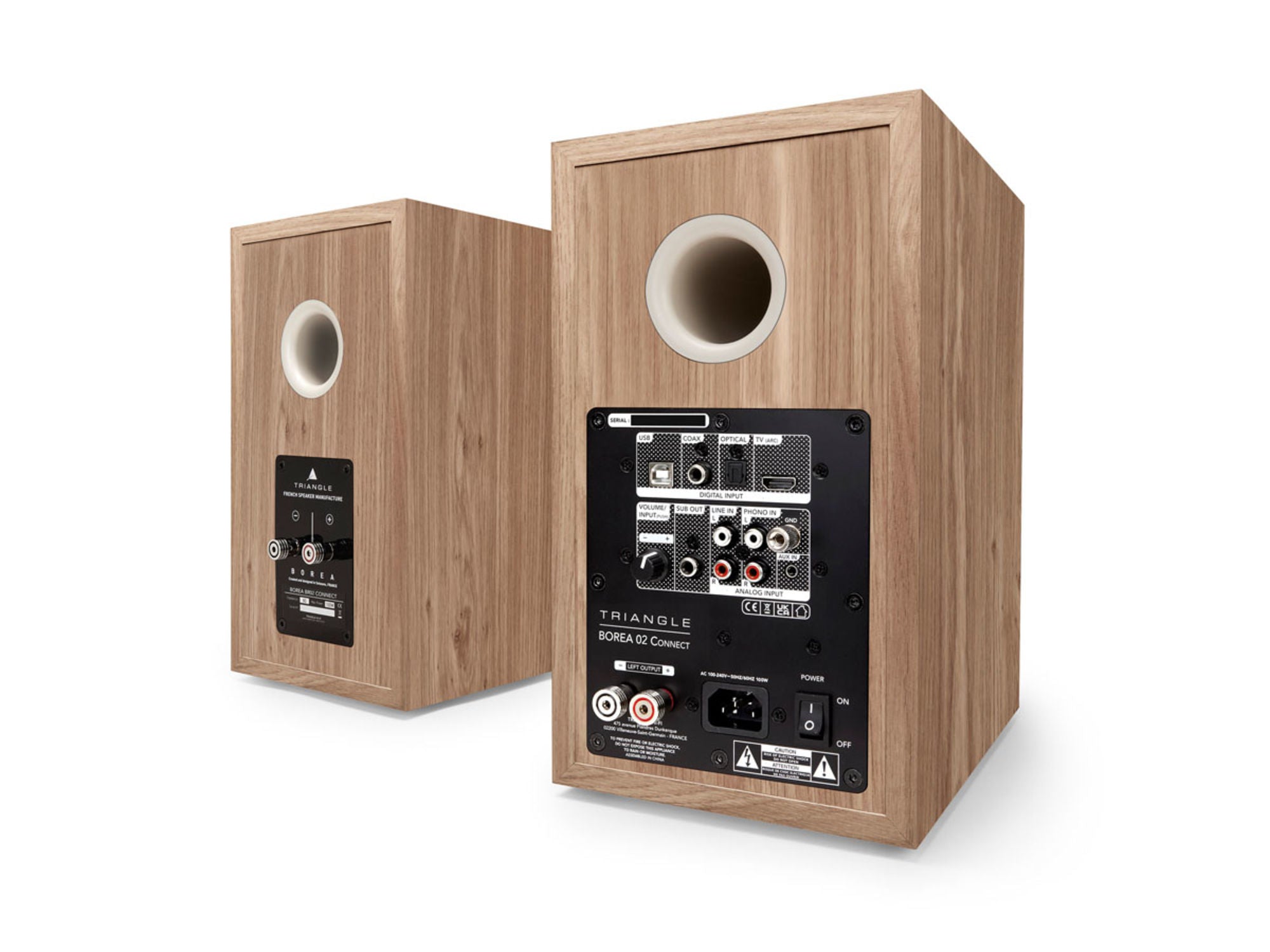 TRIANGLE BOREA BR02 Connect Chêne clair arrière