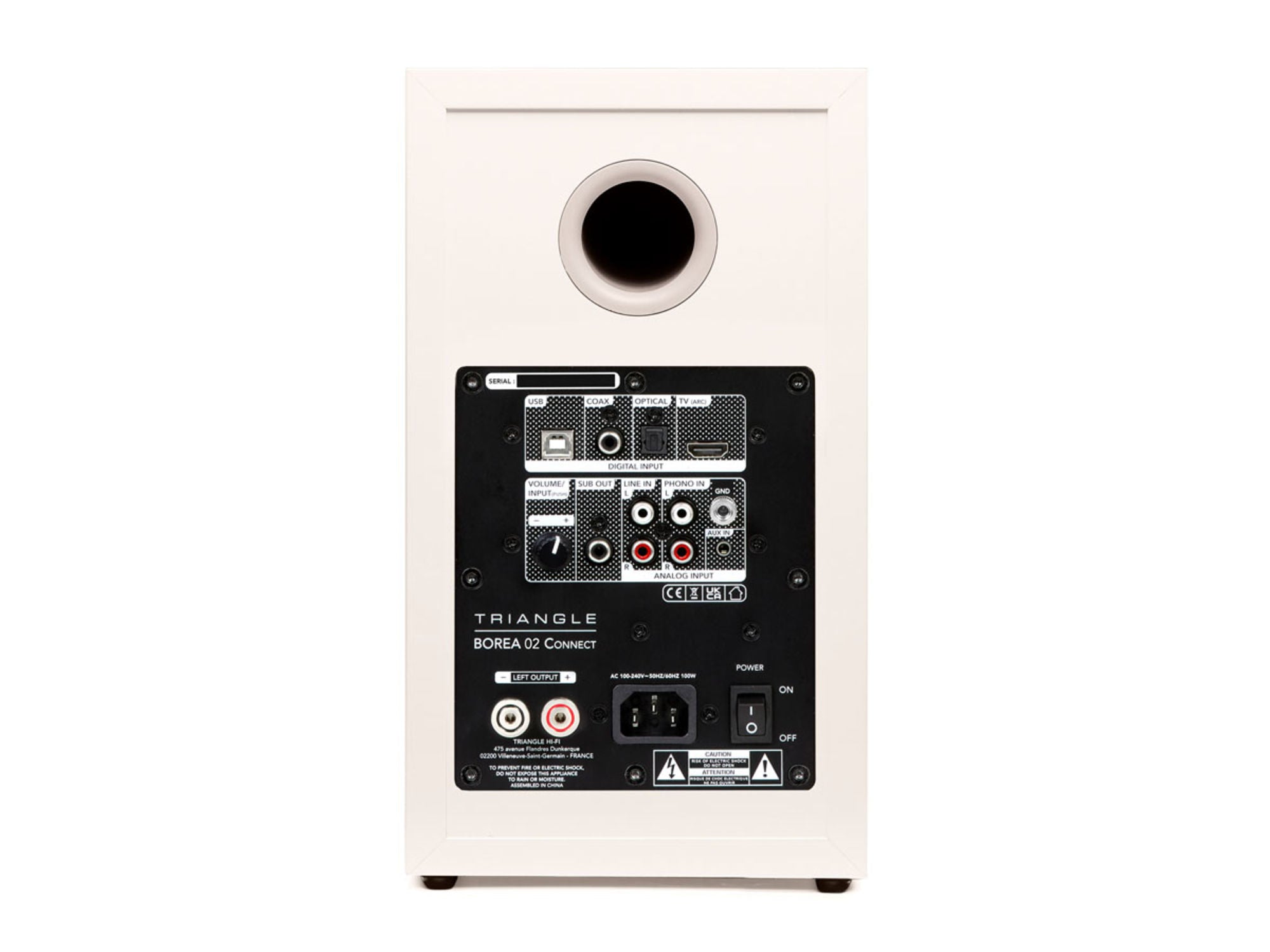 TRIANGLE BOREA BR02 Connect Crème event arrière