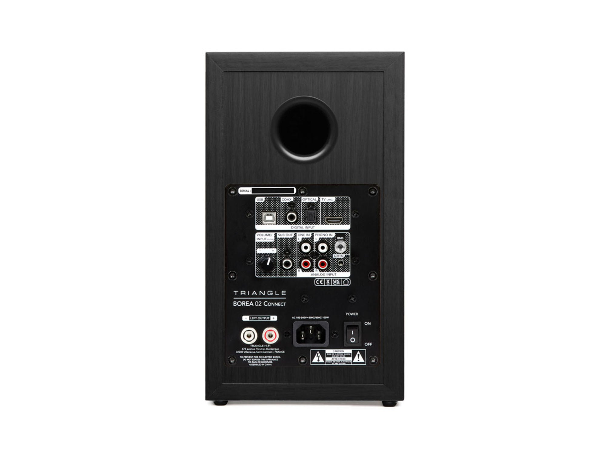 TRIANGLE BOREA BR02 Connect Noir Cendré arrière