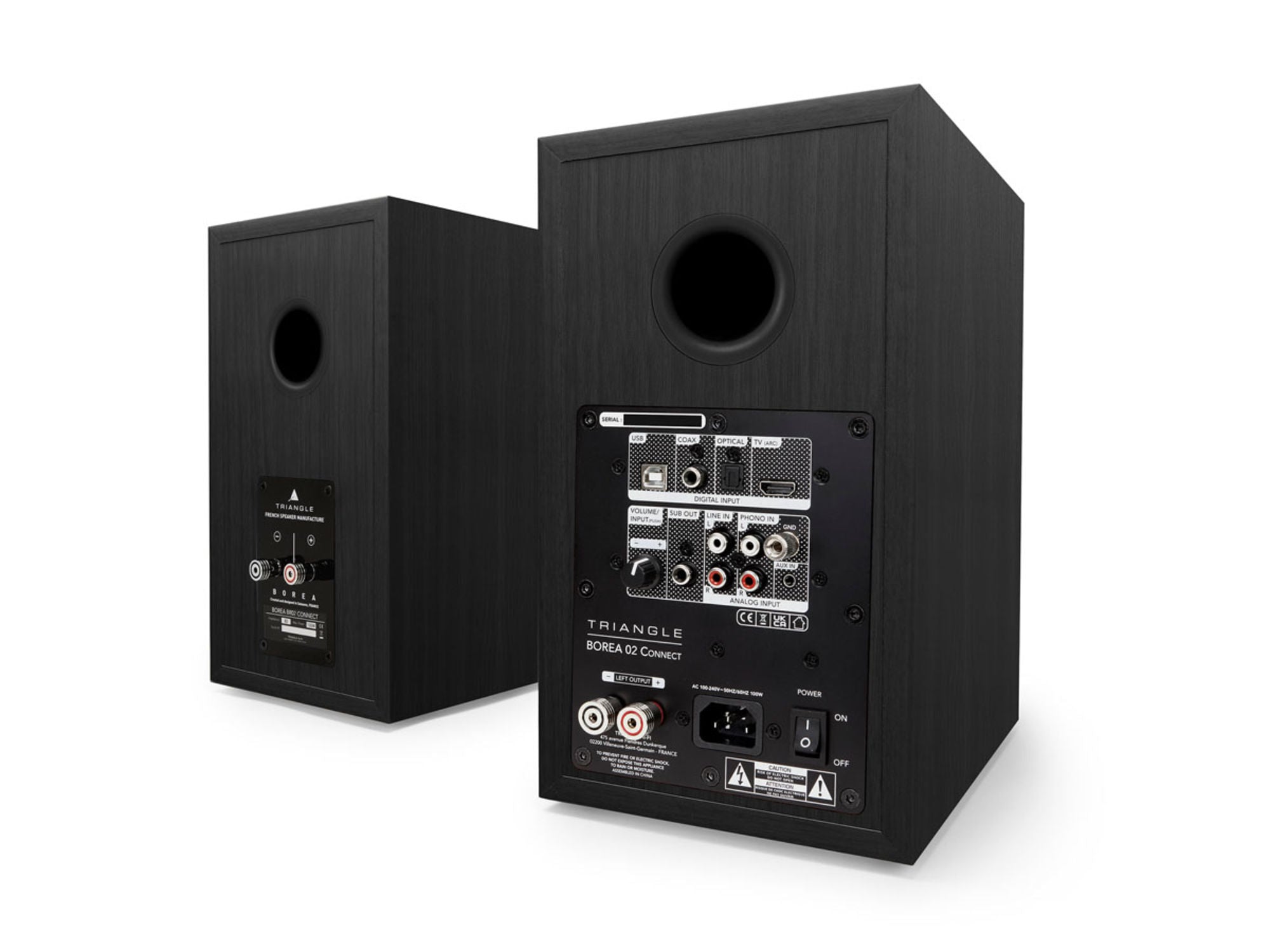 TRIANGLE BOREA BR02 Connect Noir Cendré arrière