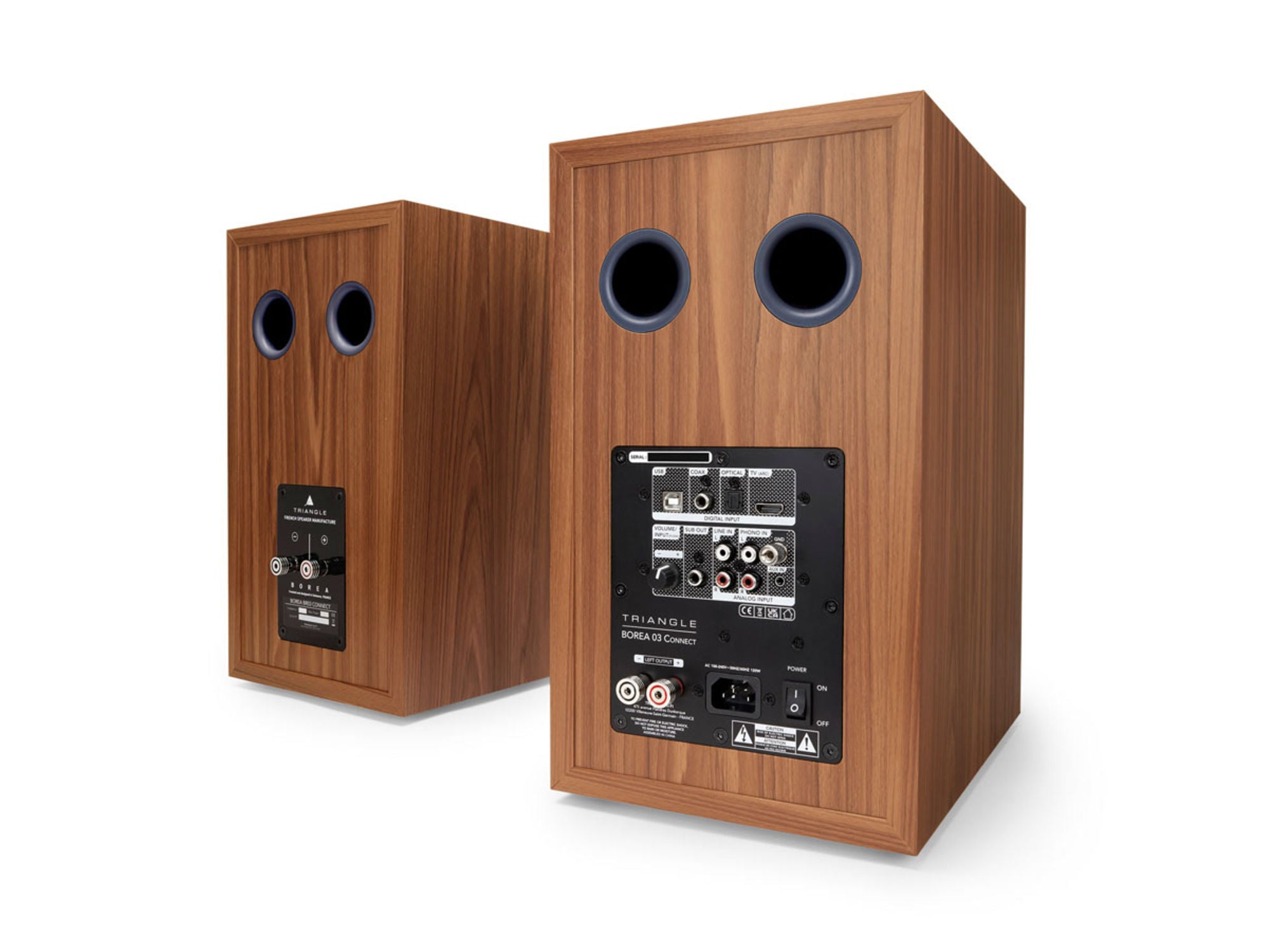 TRIANGLE BOREA BR03 Connect Chène Bleu arrière