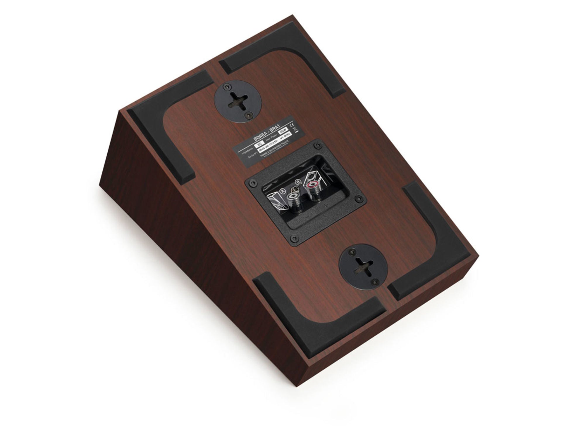 TRIANGLE BOREA BRA1 Noyer connectique