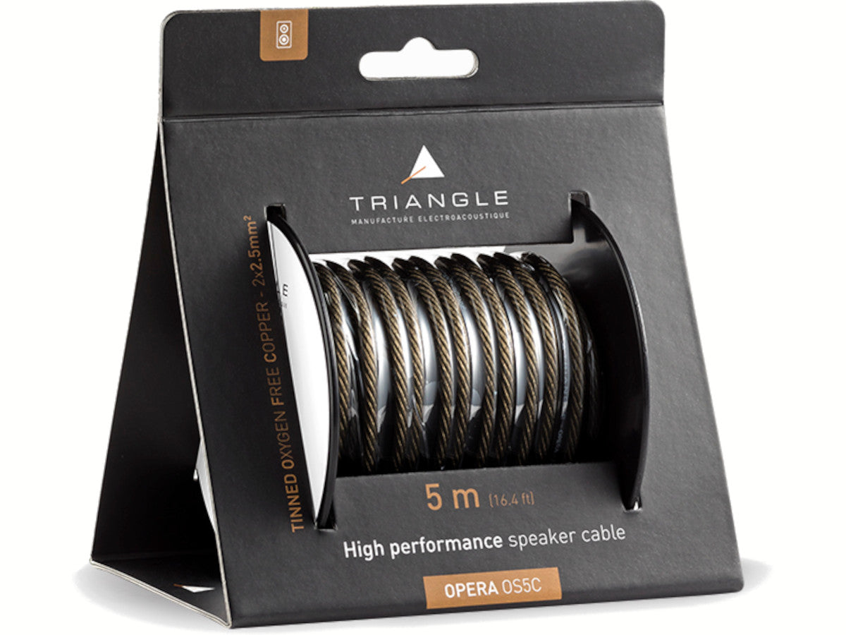 Pack TRIANGLE BR04 Noir - ADVANCE PARIS Myconnect 60 Blanc - TRIANGLE Opéra 2x5m