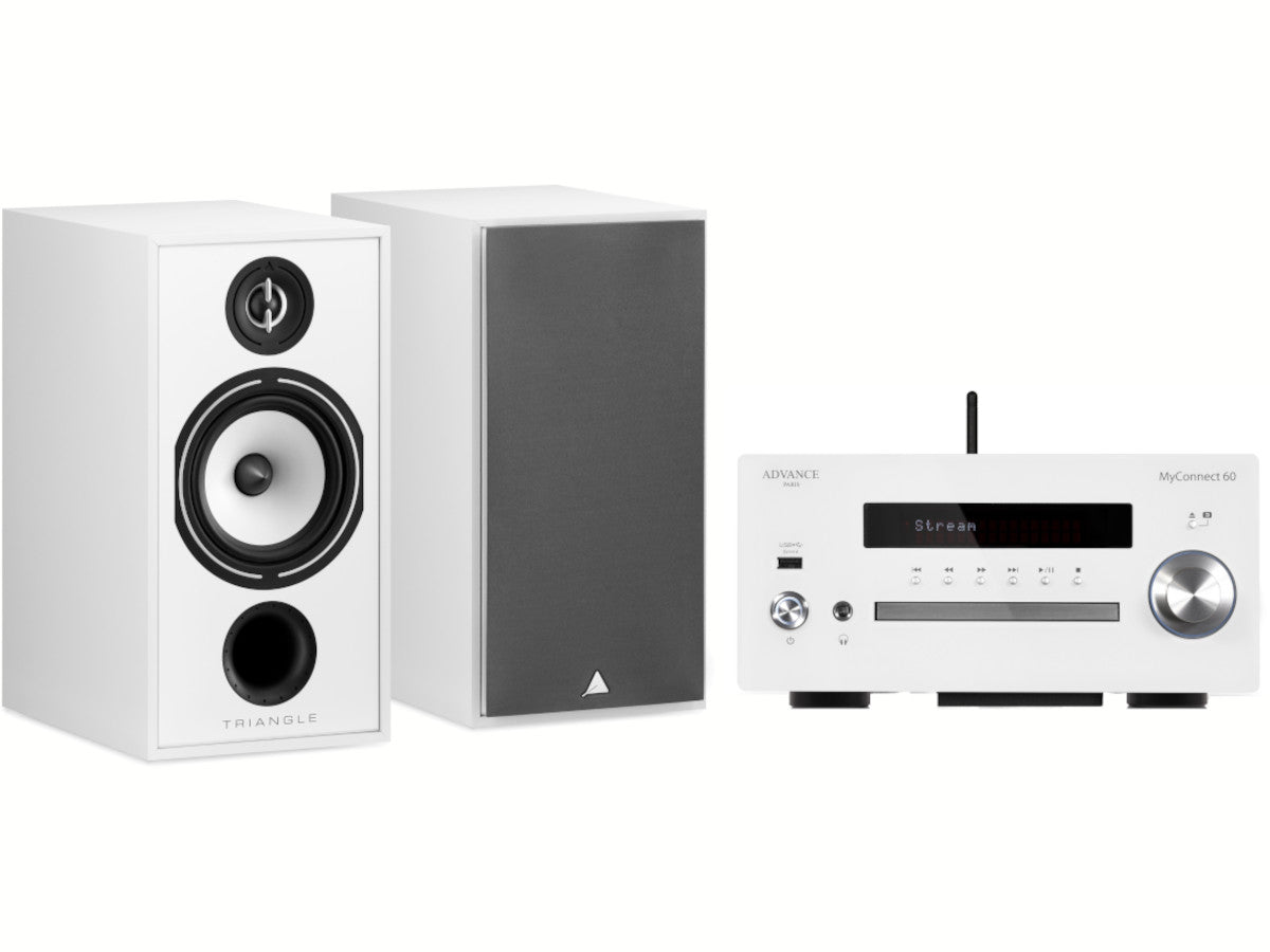 Pack TRIANGLE BR04 Blanc - ADVANCE PARIS Myconnect 60 Blanc - TRIANGLE Opéra 2x5m