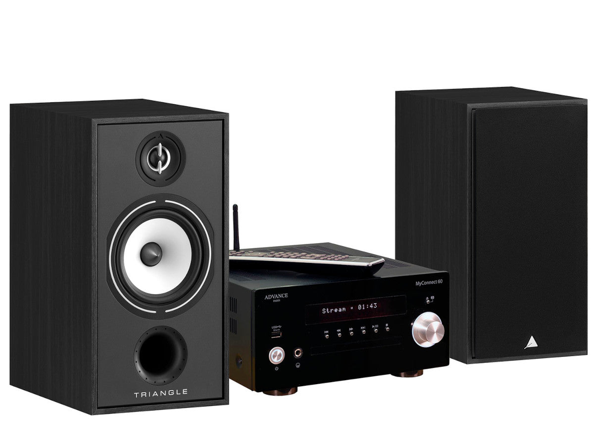 Pack TRIANGLE BR04 Noir - ADVANCE PARIS Myconnect 60 Noir - TRIANGLE Opéra 2x5m