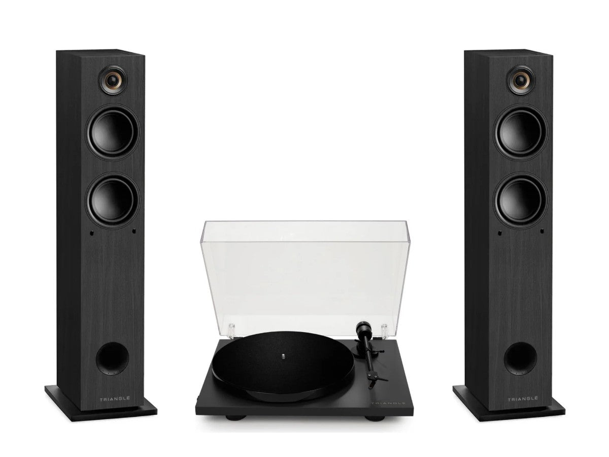 TRIANGLE LN05A Noir + Platine LUNAR 1 Black