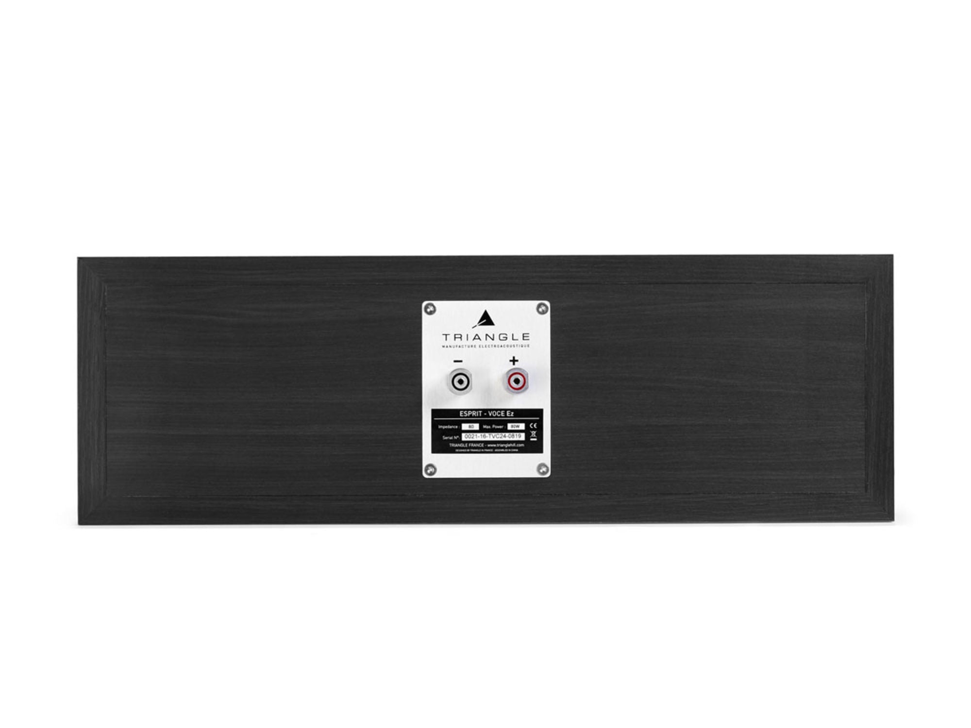 TRIANGLE VOCE EZ Frêne Noir connectique