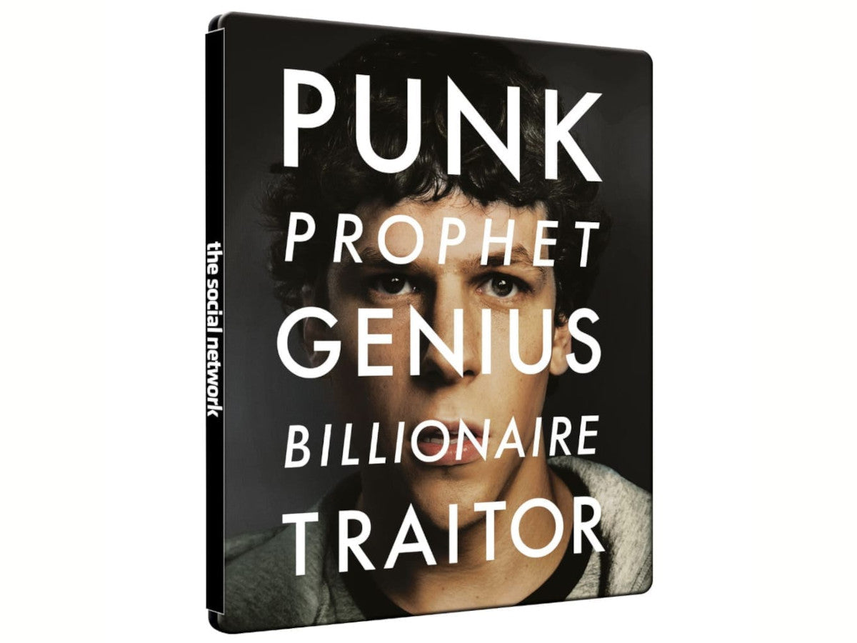 THE SOCIAL NETWORK - COMBO UHD 4K + 2 BD - STEELBOOK