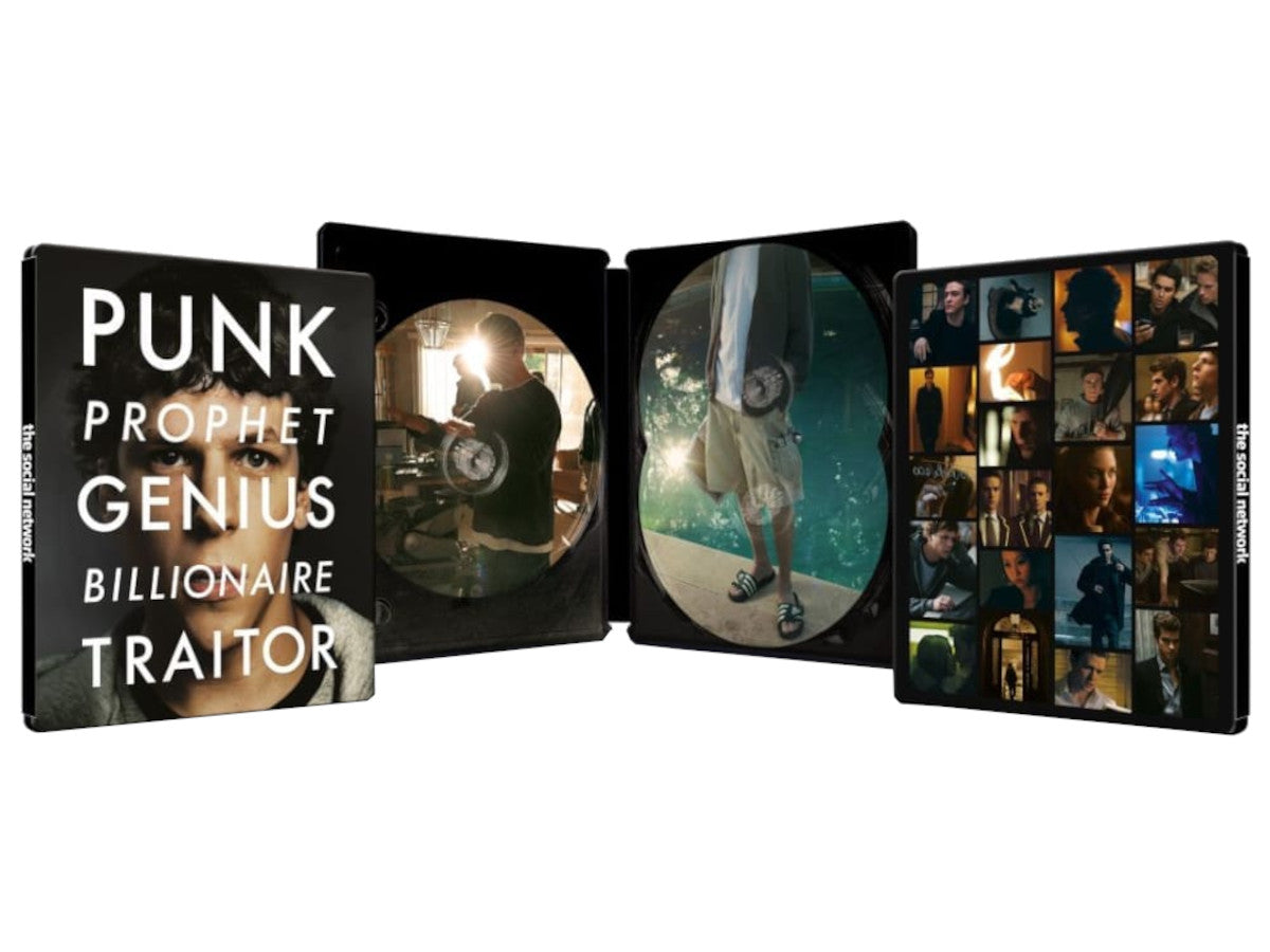 THE SOCIAL NETWORK - COMBO UHD 4K + 2 BD - STEELBOOK