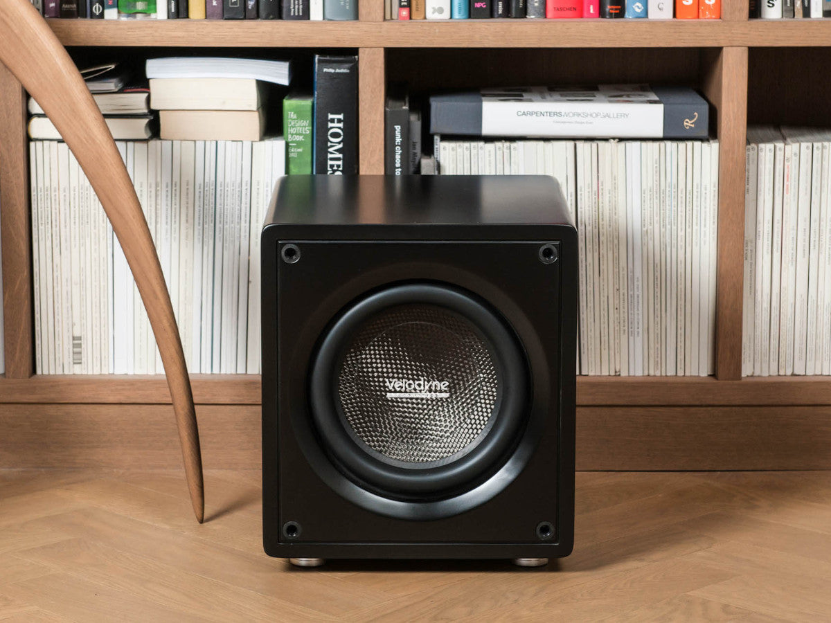 Velodyne VI-Q 12 noir mat lifestyle