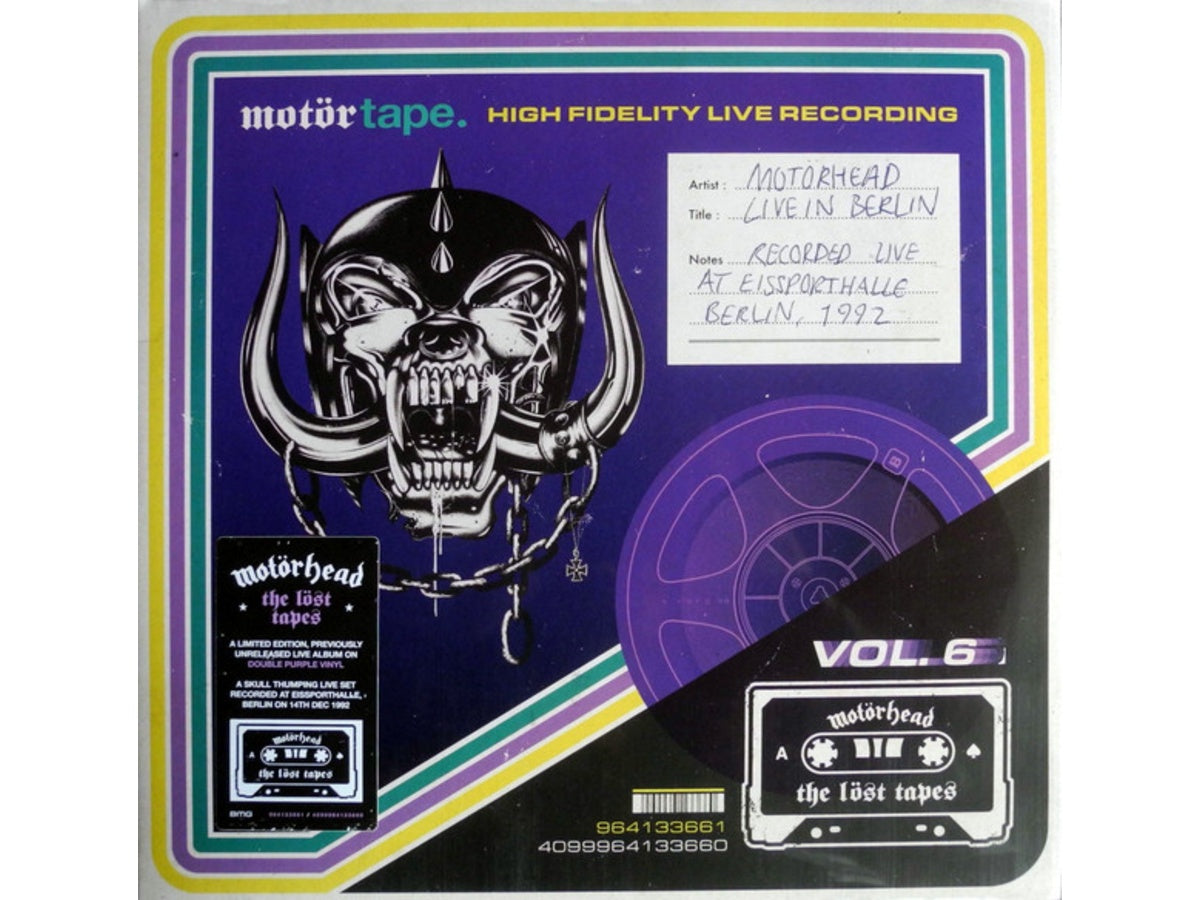 Motörhead - The Lost Tapes, Vol. 6 (Live in Berlin 1992) DD2025